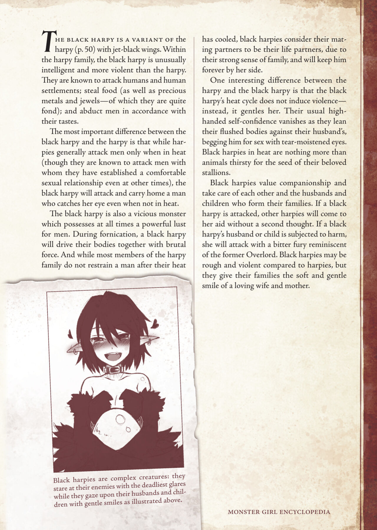 [Kurobinega (Kenkou Cross)] Mamono Musume Zukan I -Monster Girl Encyclopedia- Vol. 1