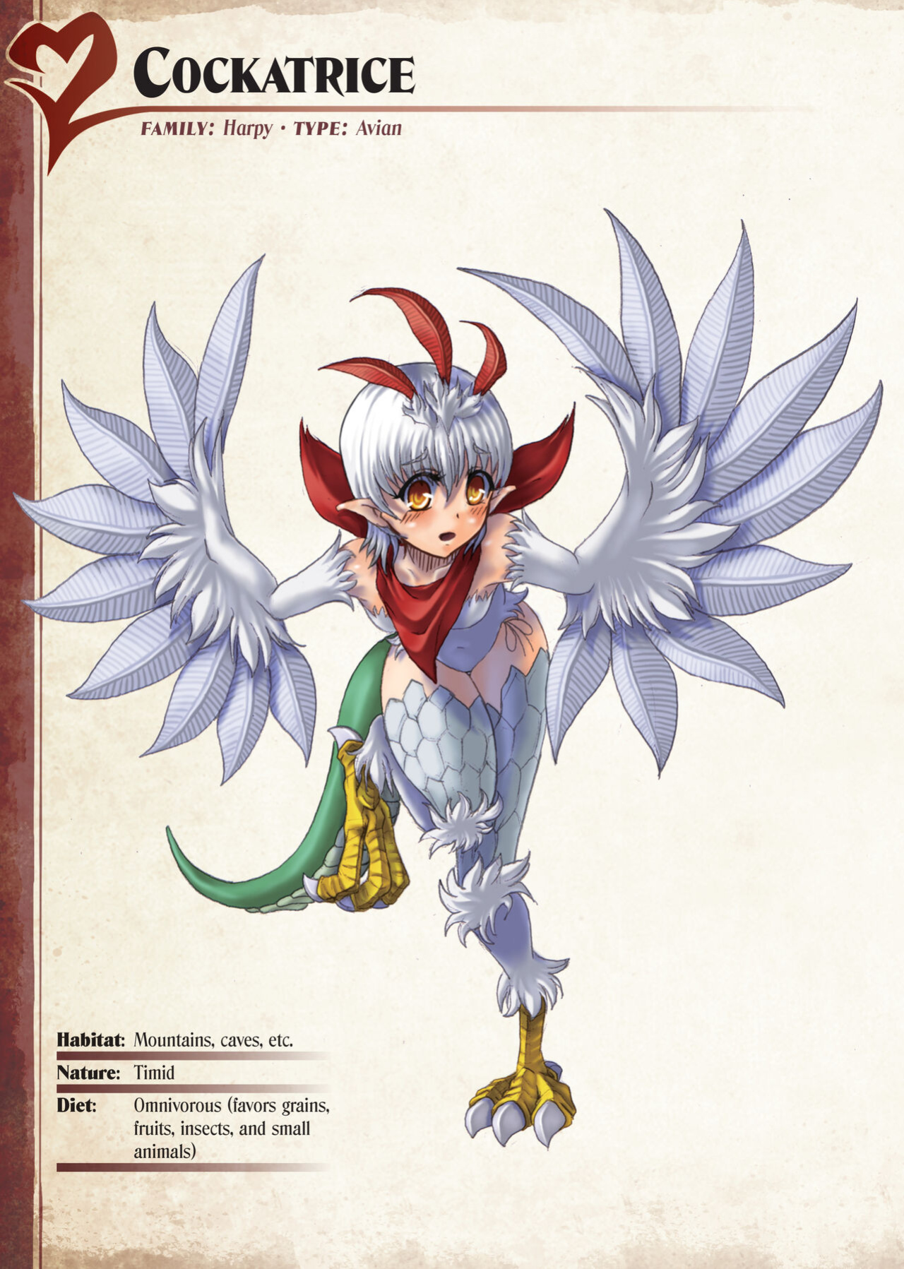 [Kurobinega (Kenkou Cross)] Mamono Musume Zukan I -Monster Girl Encyclopedia- Vol. 1