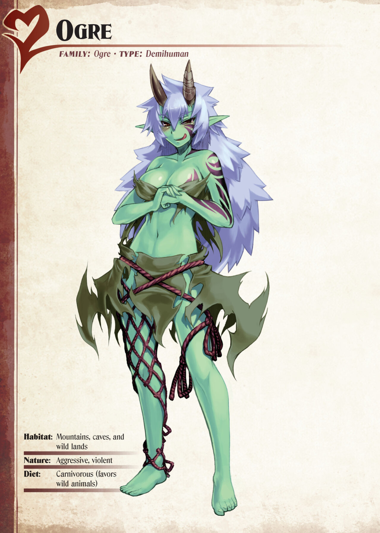 [Kurobinega (Kenkou Cross)] Mamono Musume Zukan I -Monster Girl Encyclopedia- Vol. 1