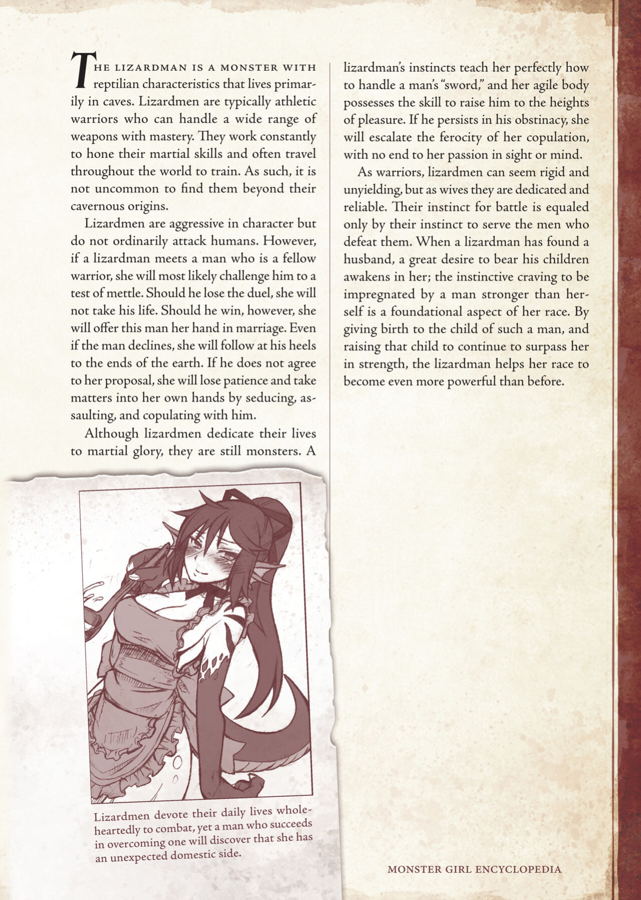 [Kurobinega (Kenkou Cross)] Mamono Musume Zukan I -Monster Girl Encyclopedia- Vol. 1