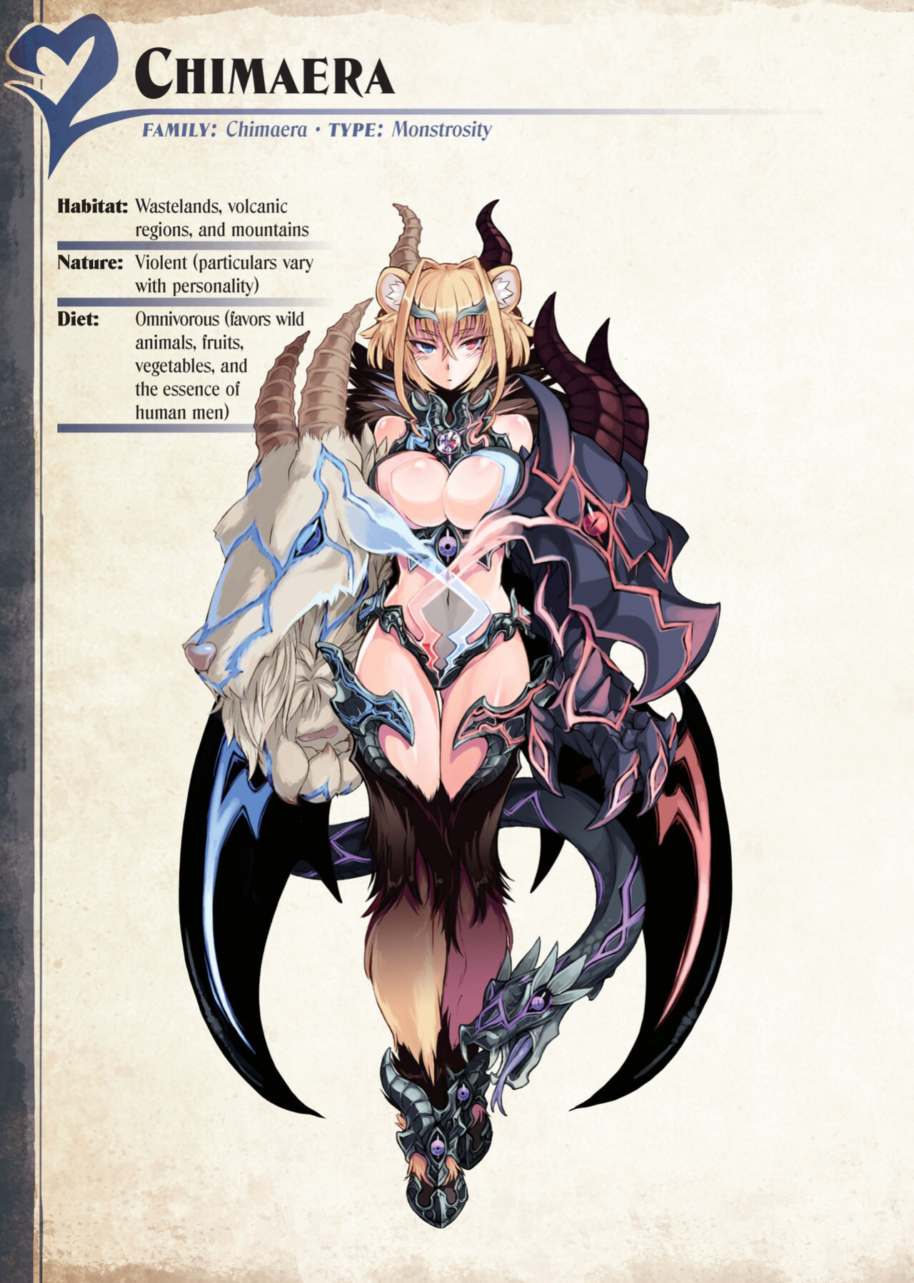 [Kurobinega (Kenkou Cross)] Mamono Musume Zukan II -Monster Girl Encyclopedia- Vol. 2