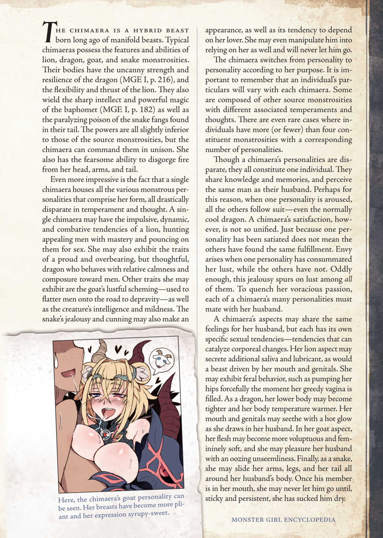 [Kurobinega (Kenkou Cross)] Mamono Musume Zukan II -Monster Girl Encyclopedia- Vol. 2