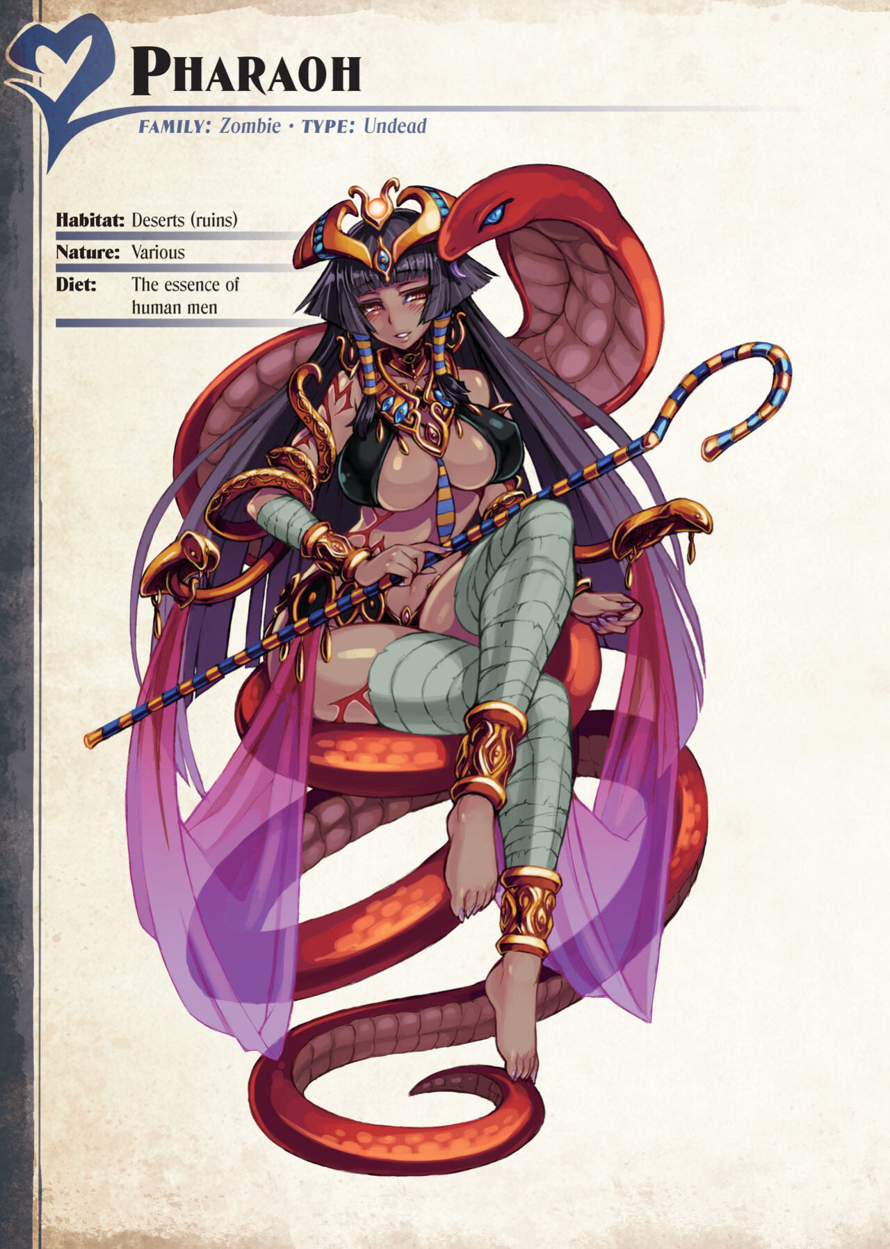 [Kurobinega (Kenkou Cross)] Mamono Musume Zukan II -Monster Girl Encyclopedia- Vol. 2