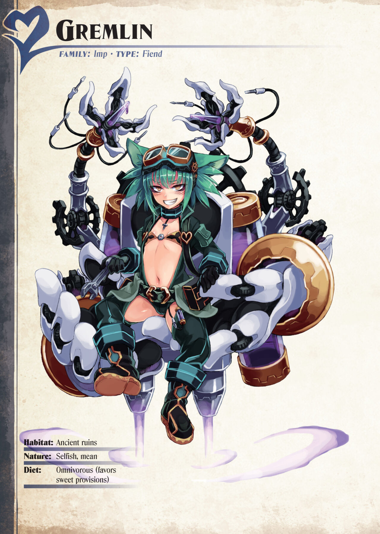 [Kurobinega (Kenkou Cross)] Mamono Musume Zukan II -Monster Girl Encyclopedia- Vol. 2