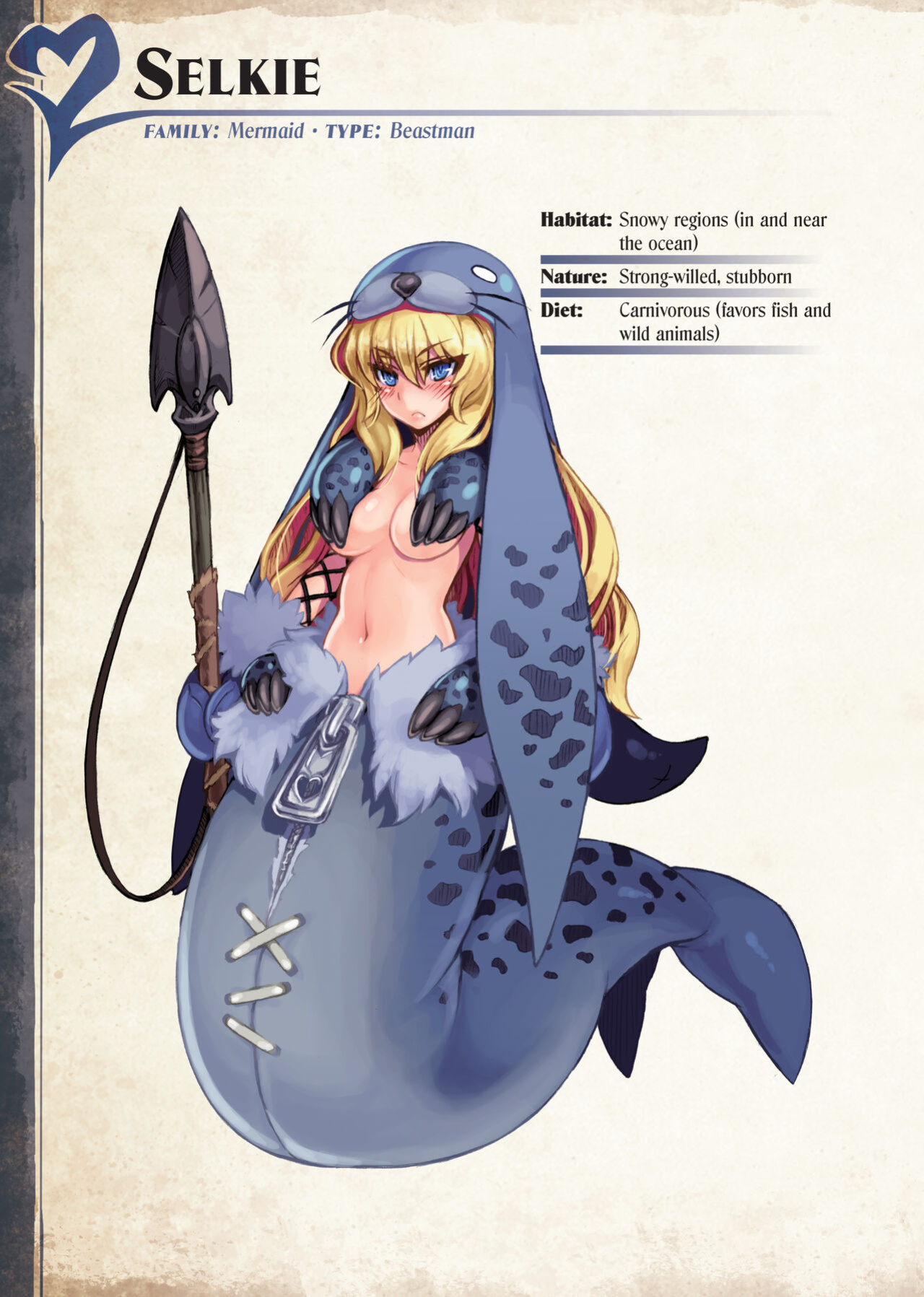 [Kurobinega (Kenkou Cross)] Mamono Musume Zukan II -Monster Girl Encyclopedia- Vol. 2