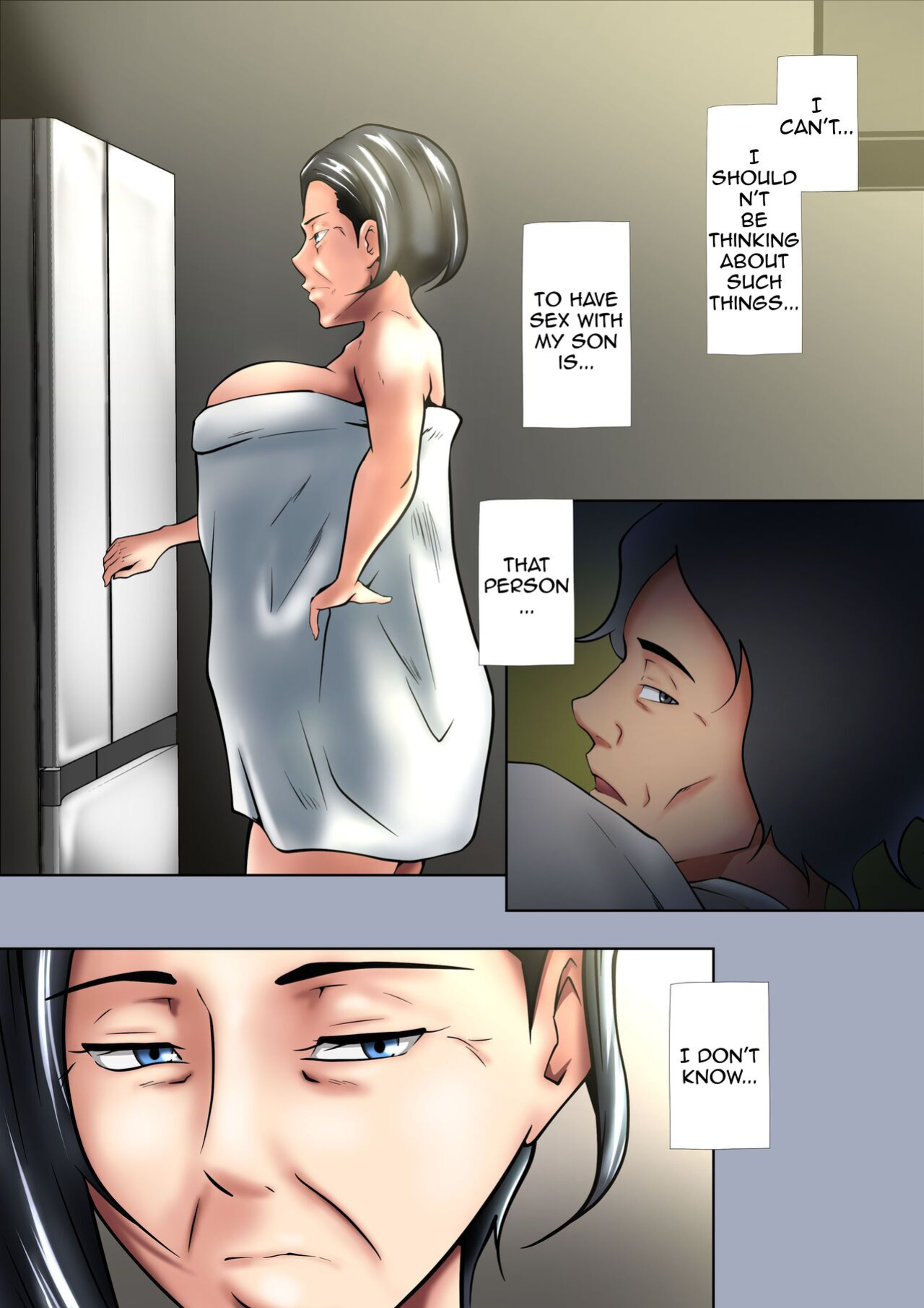 [Pentacle (Shimipan)] Okaa-san wa Sexless | Mom is Sexless [translatebandit]