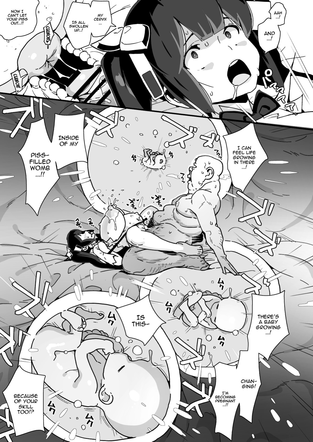 [Entelekheia (Chirumakuro)] Himogami-sama to Hitobanchuu taiekikoukan | Spending The Whole Night Exchanging Bodily Fluids With The String Goddess (Dungeon ni Deai o Motomeru no wa Machigatteiru Darou ka) [Doujins.com]