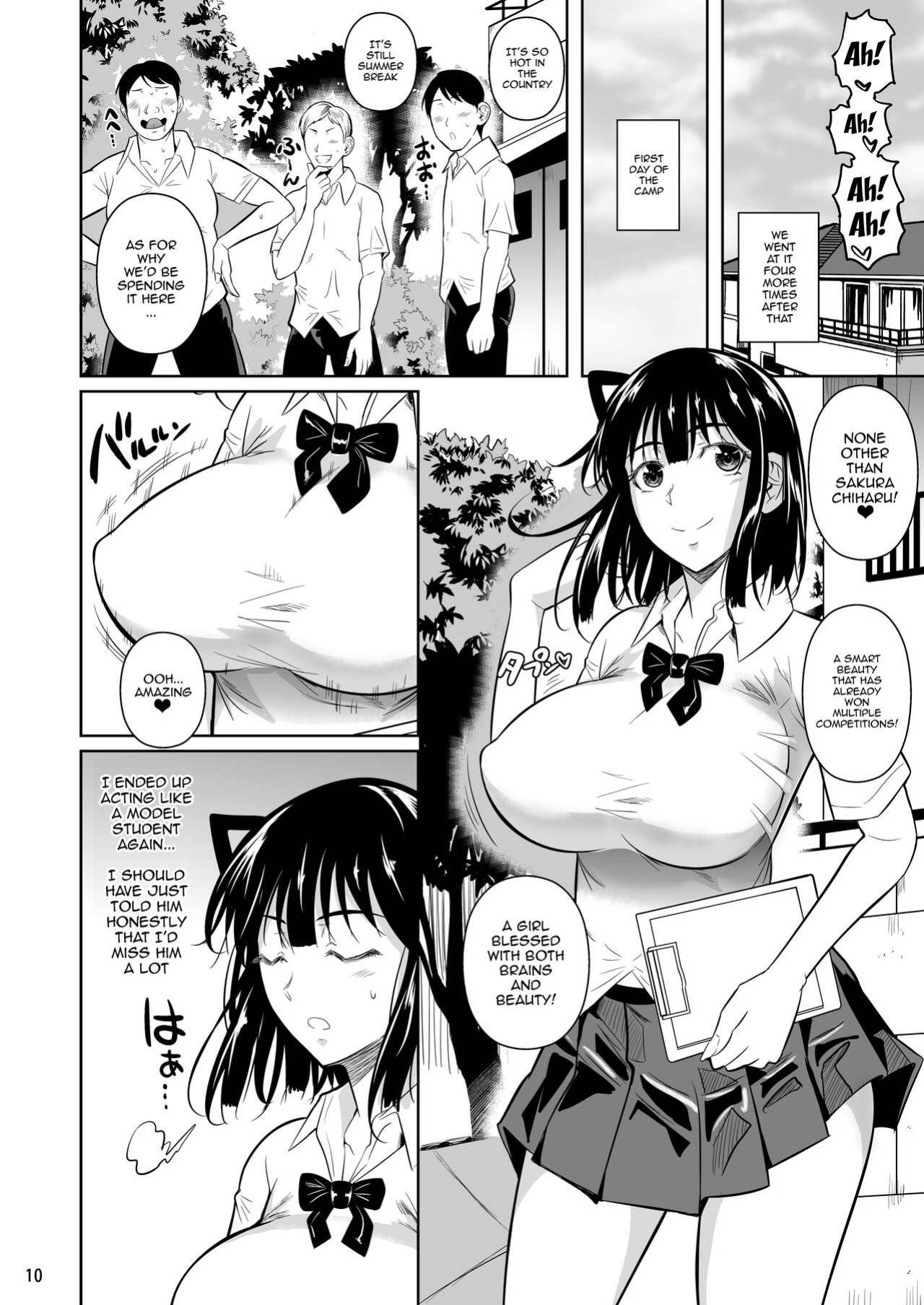 [Shoot The Moon (Fuetakishi)] Bocchi no Mob 4 Yari Hajime no Yuutousei ga Nishuukan Kinyoku no Ue Benronchuu ni Sex suru Hanashi [Doujins.com]