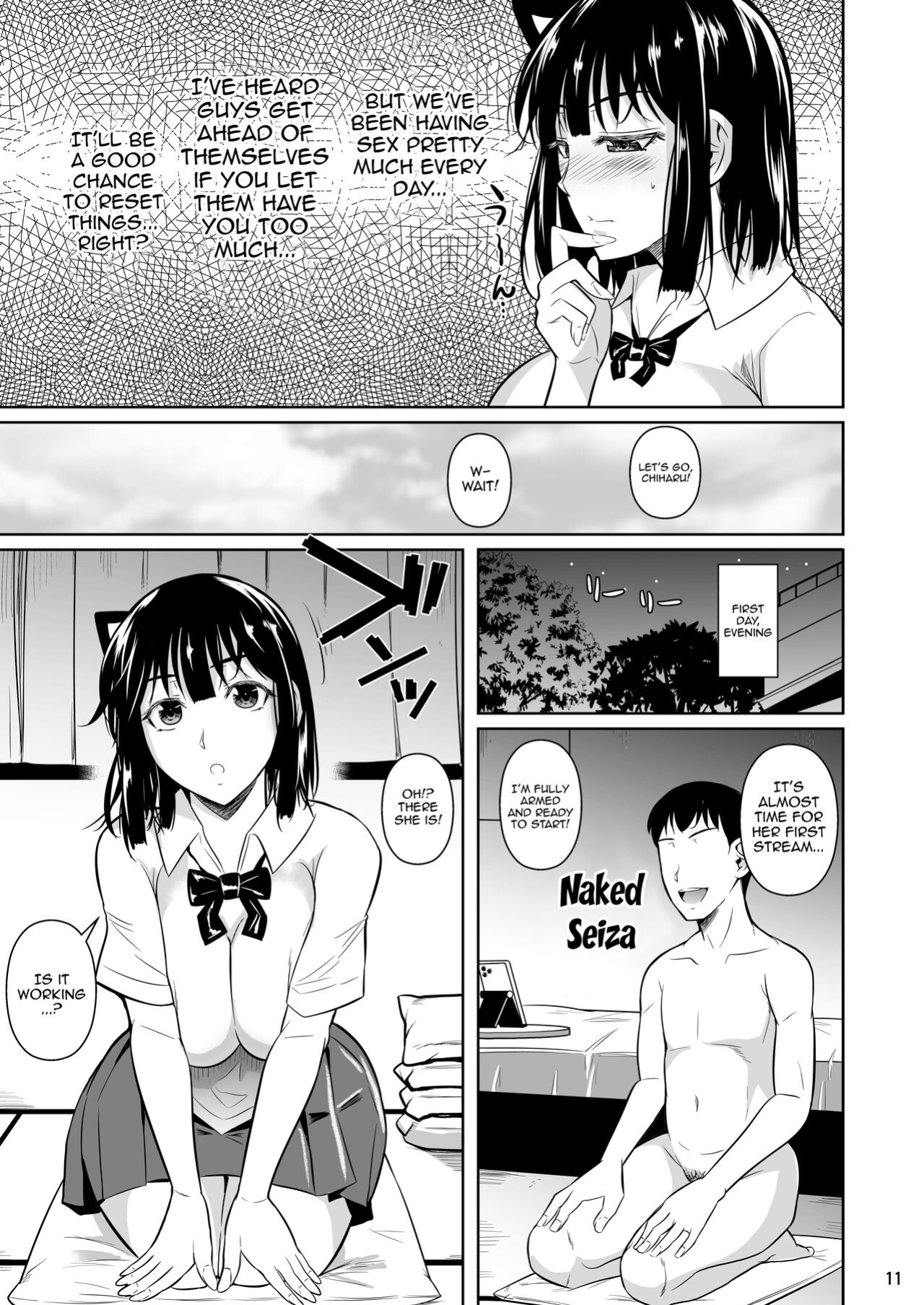 [Shoot The Moon (Fuetakishi)] Bocchi no Mob 4 Yari Hajime no Yuutousei ga Nishuukan Kinyoku no Ue Benronchuu ni Sex suru Hanashi [Doujins.com]