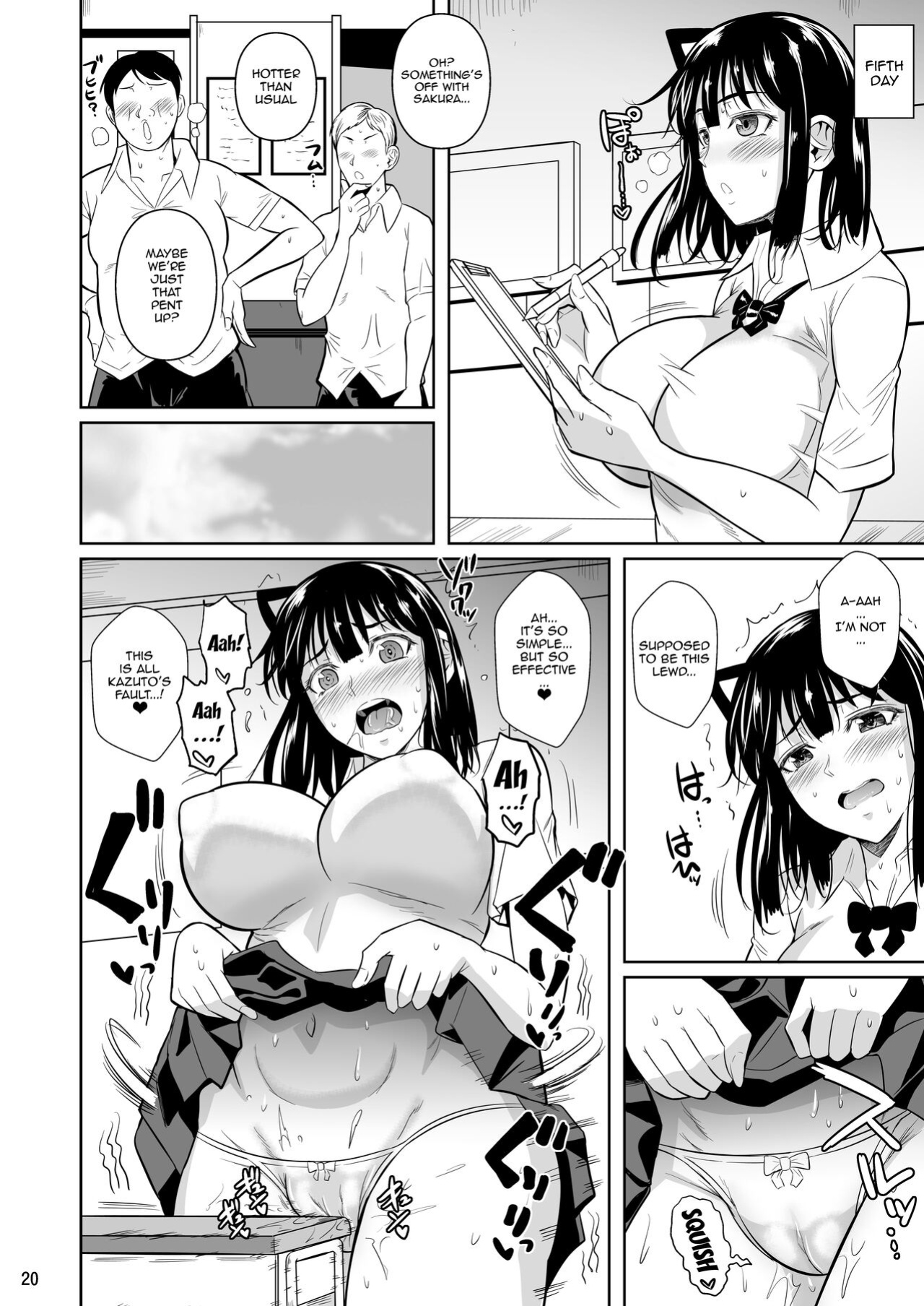 [Shoot The Moon (Fuetakishi)] Bocchi no Mob 4 Yari Hajime no Yuutousei ga Nishuukan Kinyoku no Ue Benronchuu ni Sex suru Hanashi [Doujins.com]