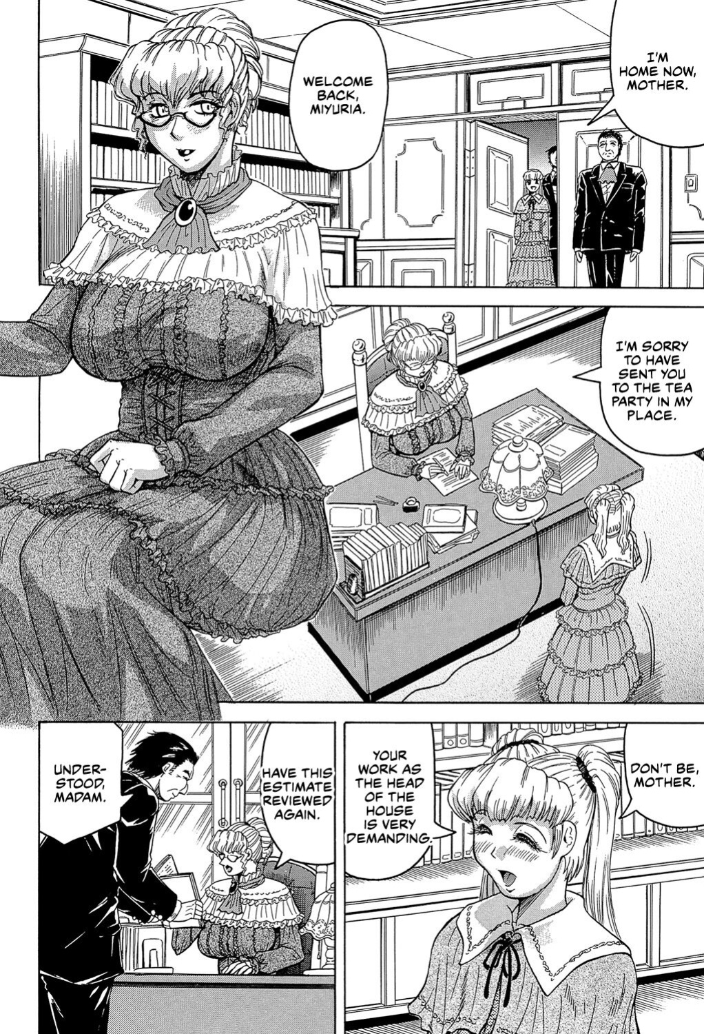 [Jamming] Mesu Jokukan no Miboujin | The Widow of Bitch-Shame House [CulturedCommissions]