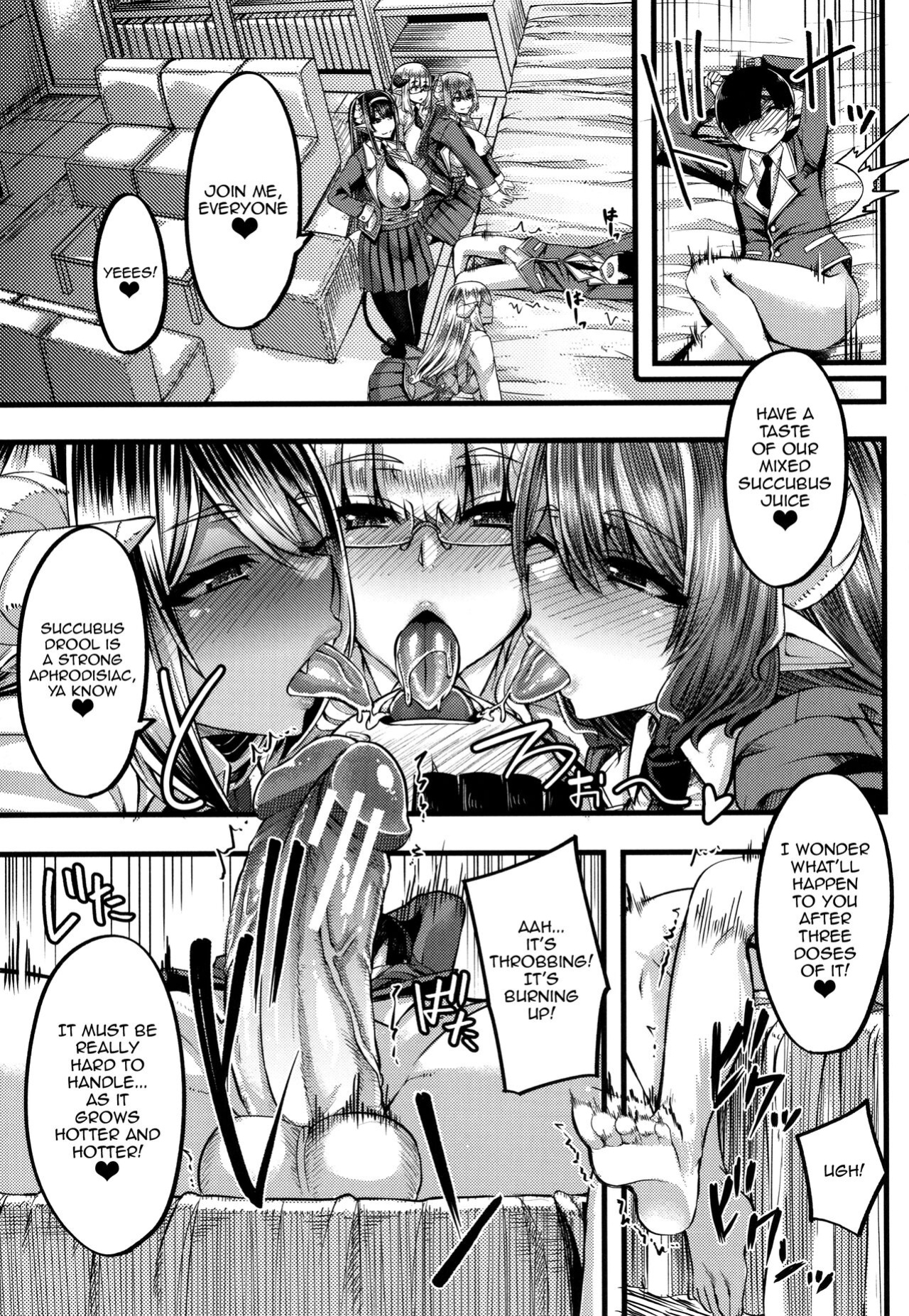 [Yutakame] Succubus Semen Extraction Club [Doujins.com]