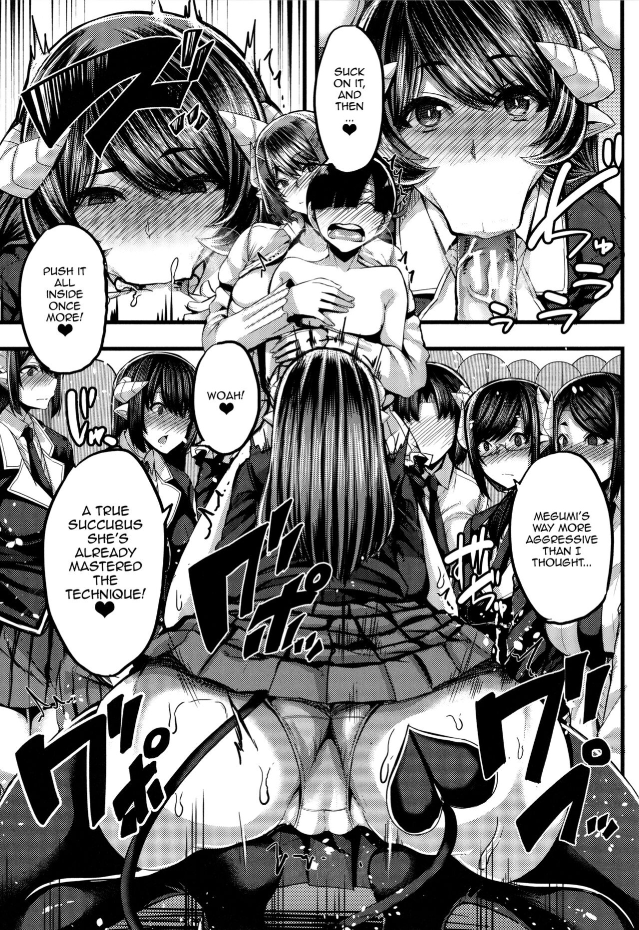 [Yutakame] Succubus Semen Extraction Club [Doujins.com]