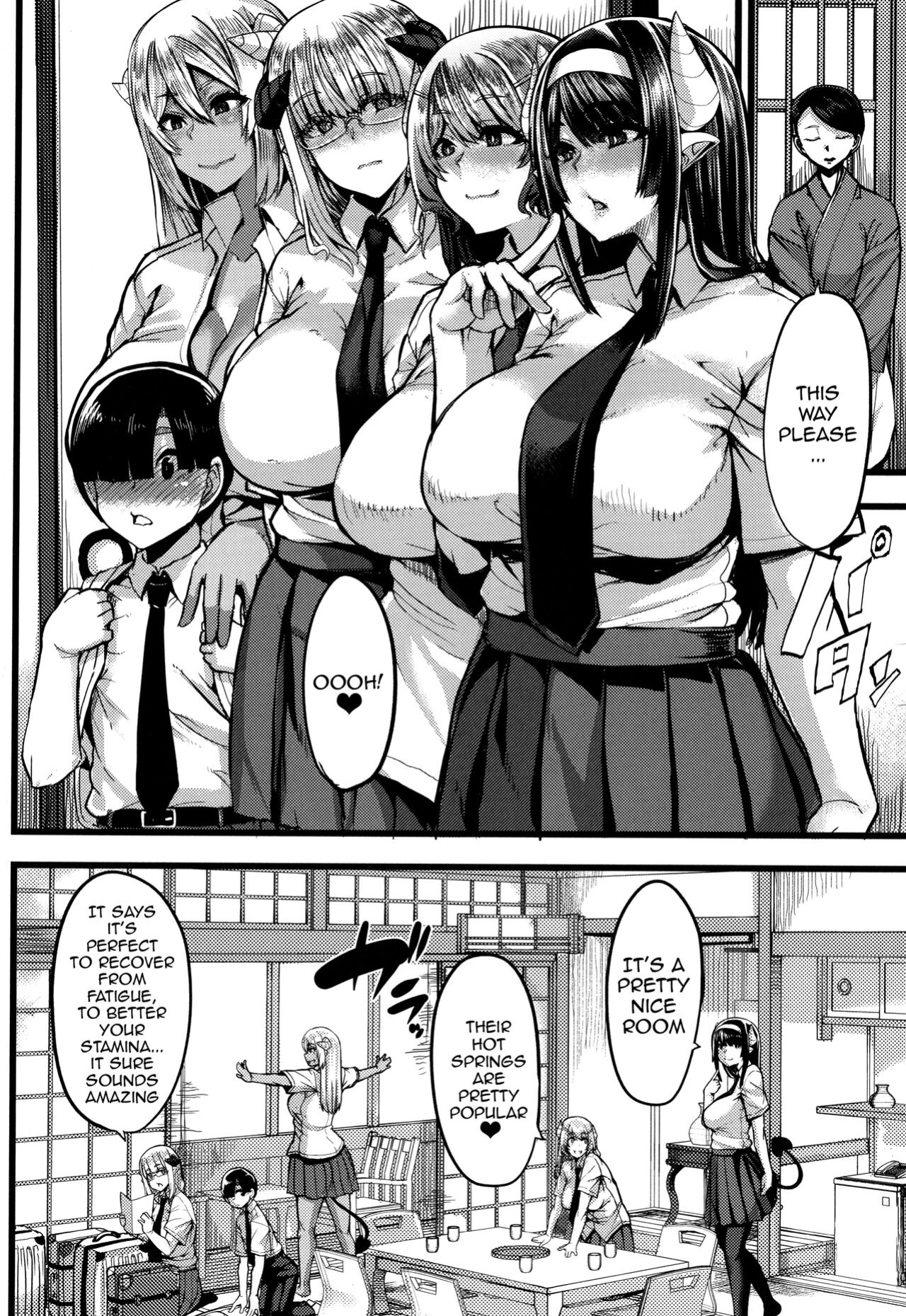 [Yutakame] Succubus Semen Extraction Club [Doujins.com]