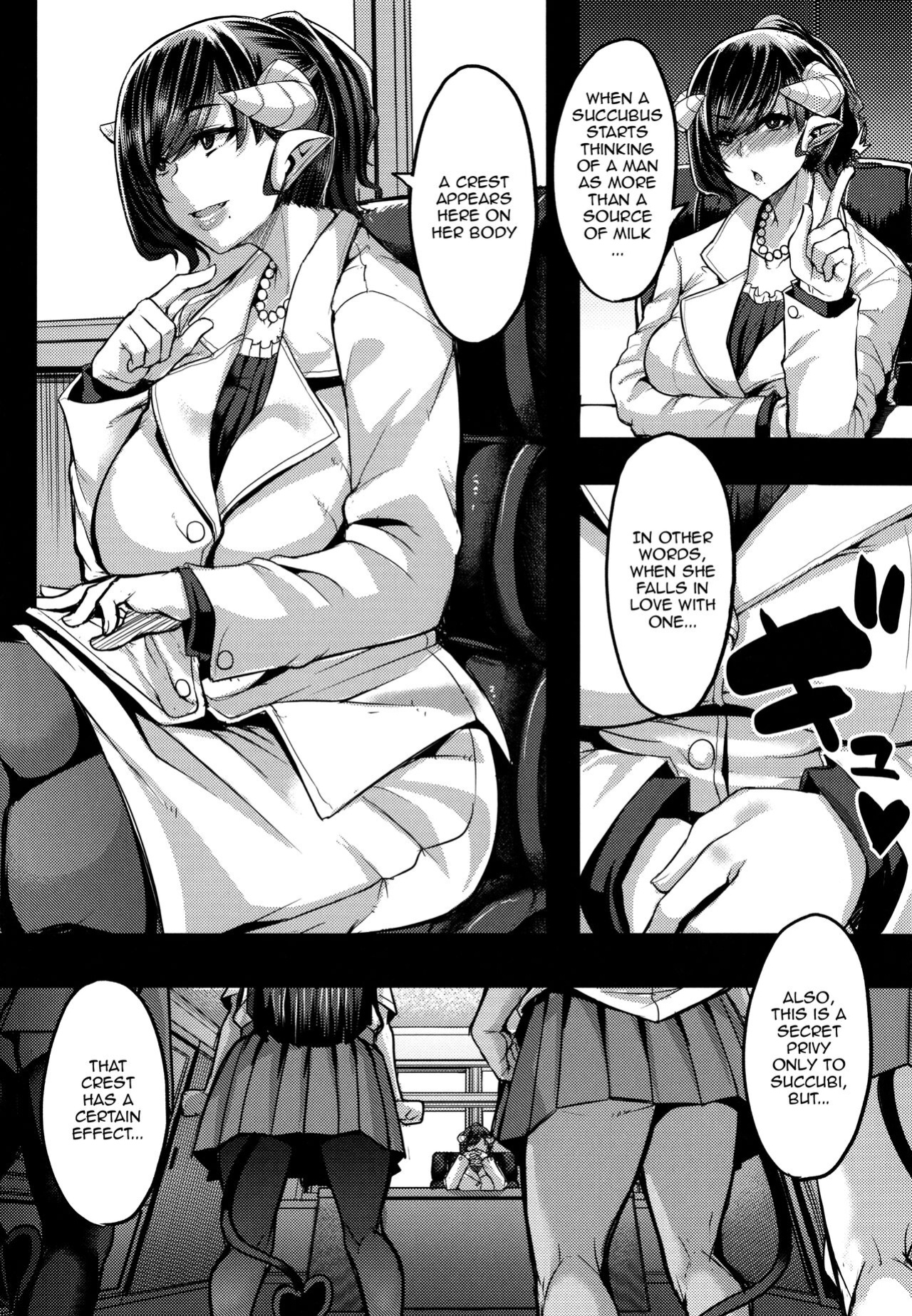 [Yutakame] Succubus Semen Extraction Club [Doujins.com]