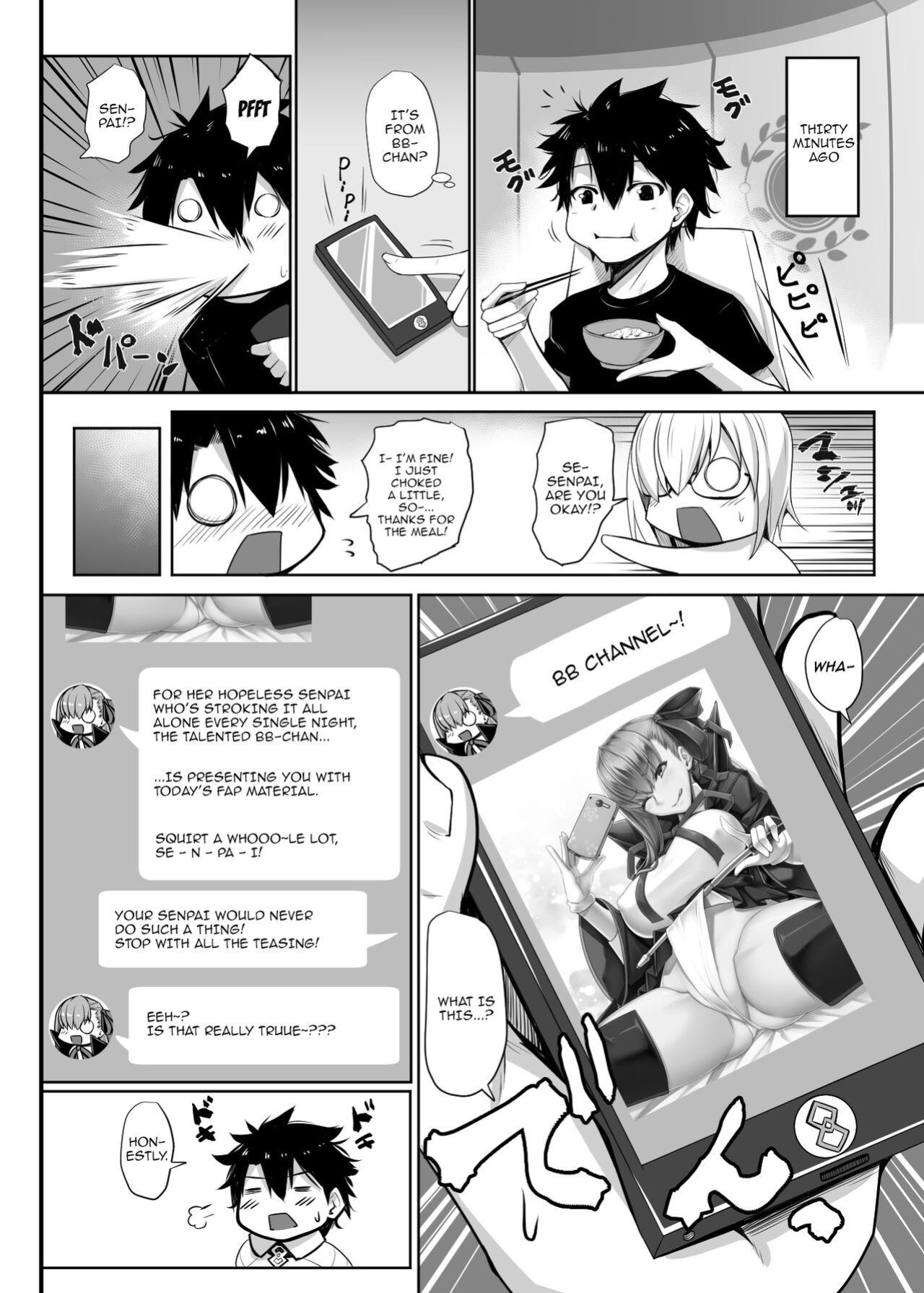 [Kuroshiro Desire (Akitsuki Karasu)] BB-chan no Koto nanka Zenzen Suki ja Nain dakara ne! | It's Not Like I Love BB-chan Or Anything! (Fate/Grand Order)