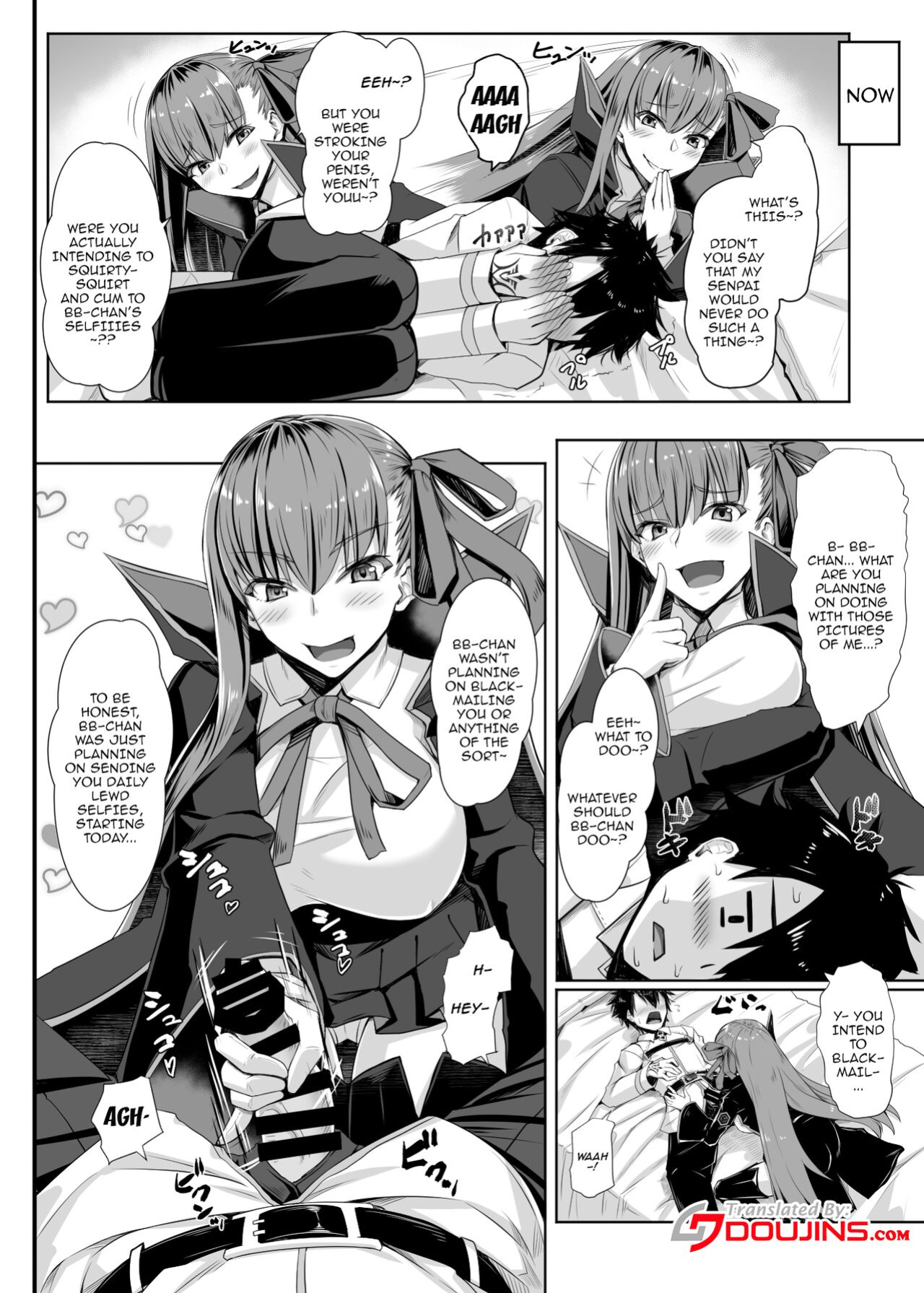 [Kuroshiro Desire (Akitsuki Karasu)] BB-chan no Koto nanka Zenzen Suki ja Nain dakara ne! | It's Not Like I Love BB-chan Or Anything! (Fate/Grand Order)