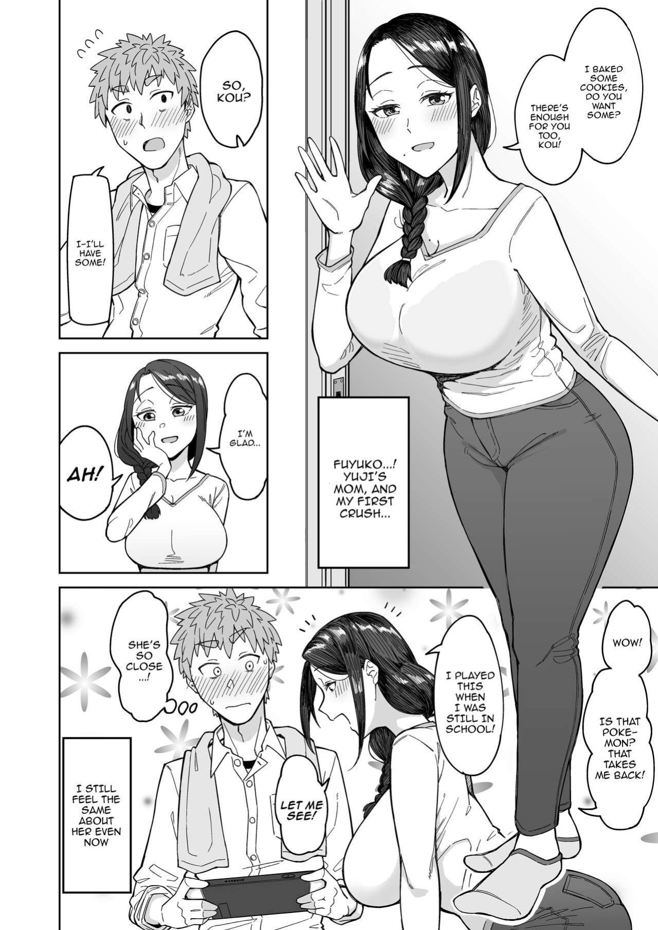 [DOGTAG (Akutenkou)] Hatsukoi no Hito wa, Tomodachi no Mama. | My First Love Was My Friend's Mom.