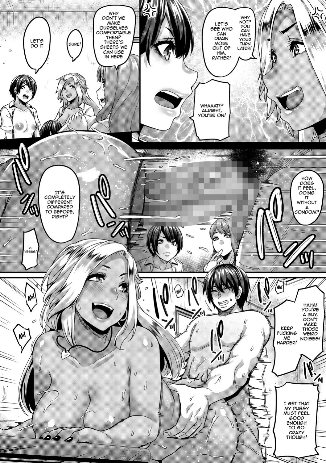 [Kazuhiro] Gal's Bitch Shijou Shugi! Ch. 1-4 | Gal Bitch Supremacy Ch. 1-3