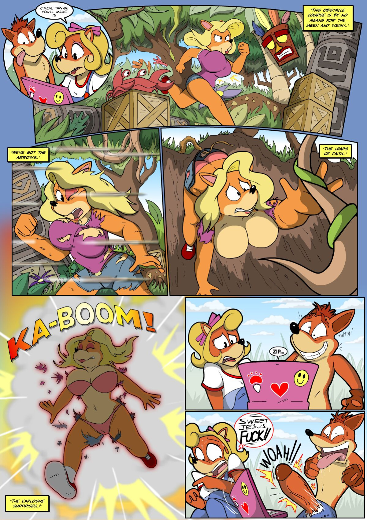 [CrazyassBeethoven (Ari-Dynamic)] Tawna's Time Trial