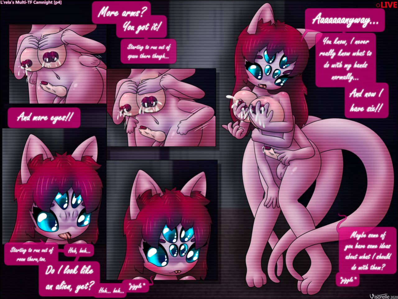 [Visorelle] L'rela's TF Camgirl Night! + Extras