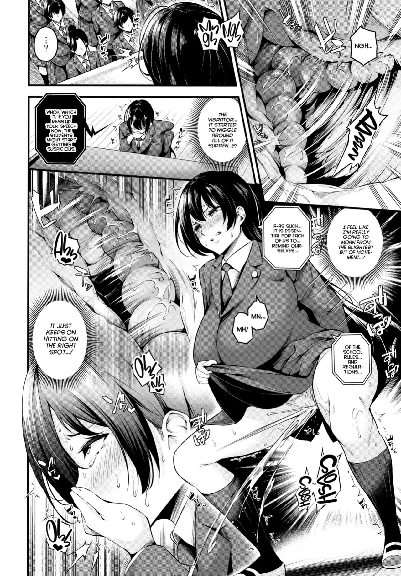 [Nasi-pasuya (Nasipasuta)] Shiramine Gakuen no Mesubuta Kaichou | Sow President of the Shiramine Academy [Project Valvrein]