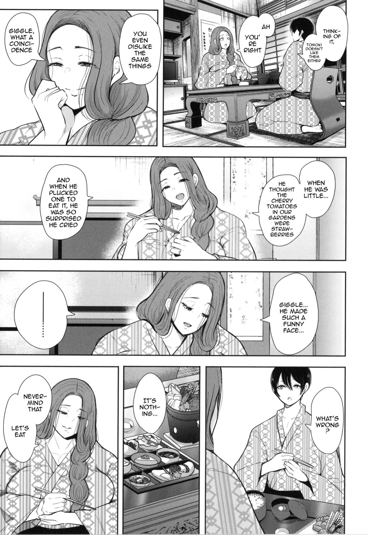 [Shomu] Mukashi no Uwaki Aite no ko ga Jitsu wa Watashi no Musuko no Doukyuusei de... [Doujins.com]