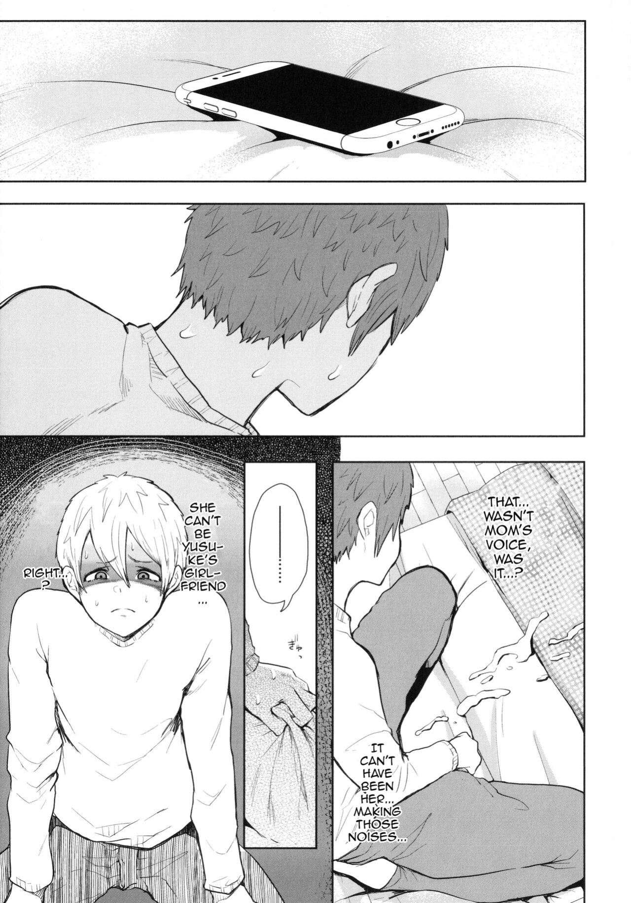 [Shomu] Mukashi no Uwaki Aite no ko ga Jitsu wa Watashi no Musuko no Doukyuusei de... [Doujins.com]