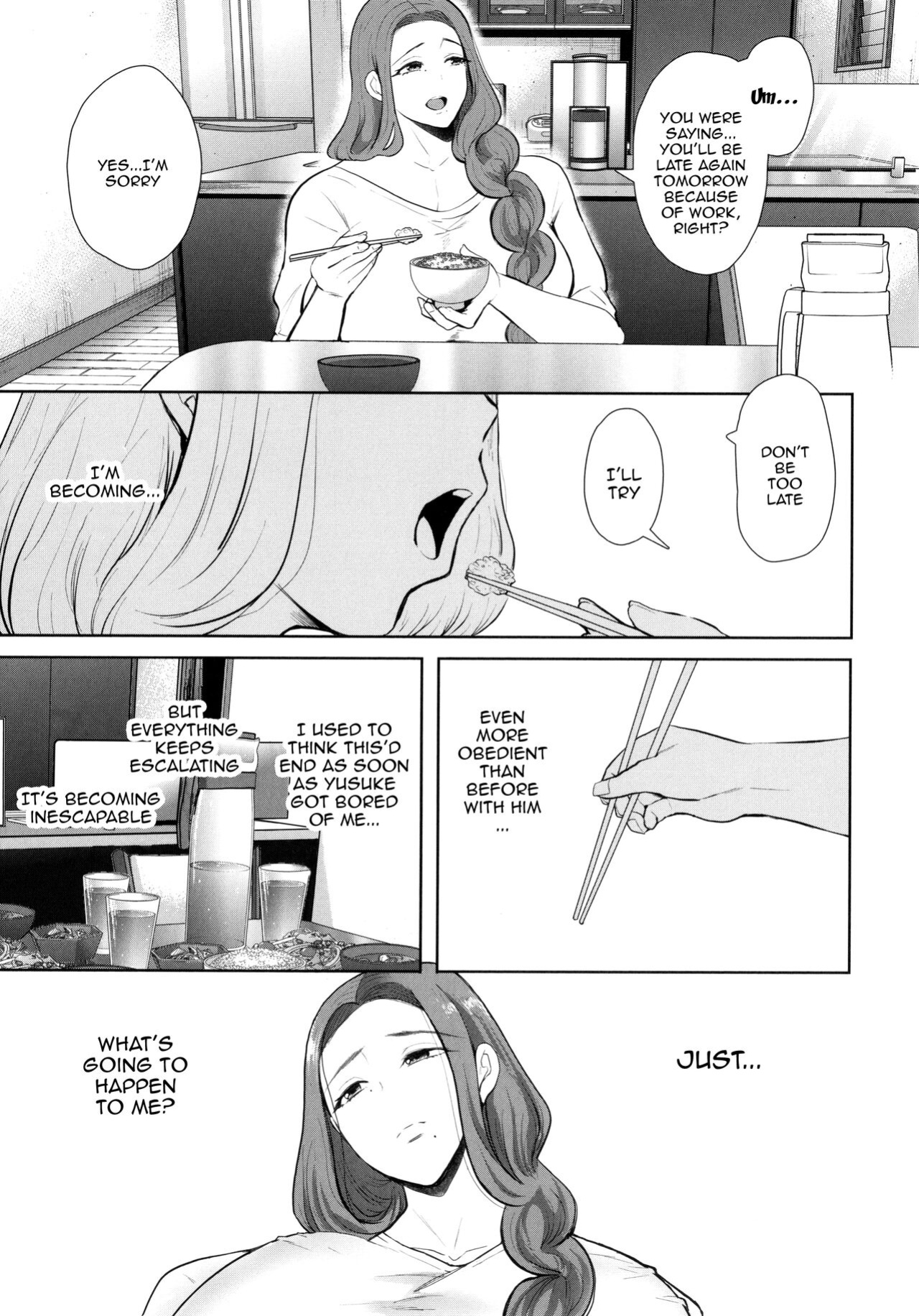 [Shomu] Mukashi no Uwaki Aite no ko ga Jitsu wa Watashi no Musuko no Doukyuusei de... [Doujins.com]