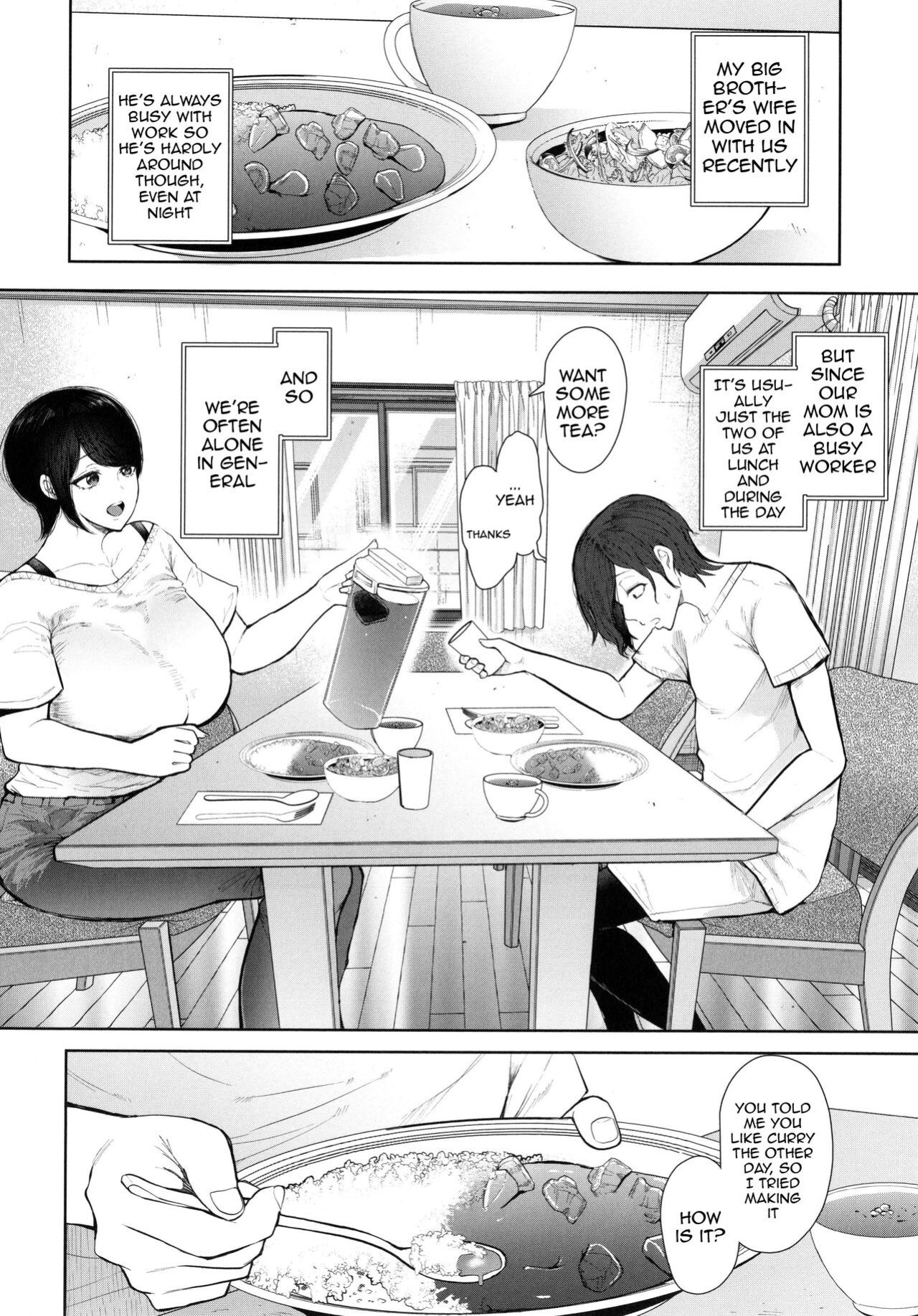 [Shomu] Mukashi no Uwaki Aite no ko ga Jitsu wa Watashi no Musuko no Doukyuusei de... [Doujins.com]