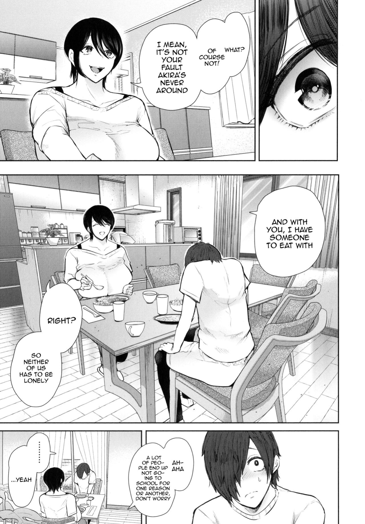 [Shomu] Mukashi no Uwaki Aite no ko ga Jitsu wa Watashi no Musuko no Doukyuusei de... [Doujins.com]