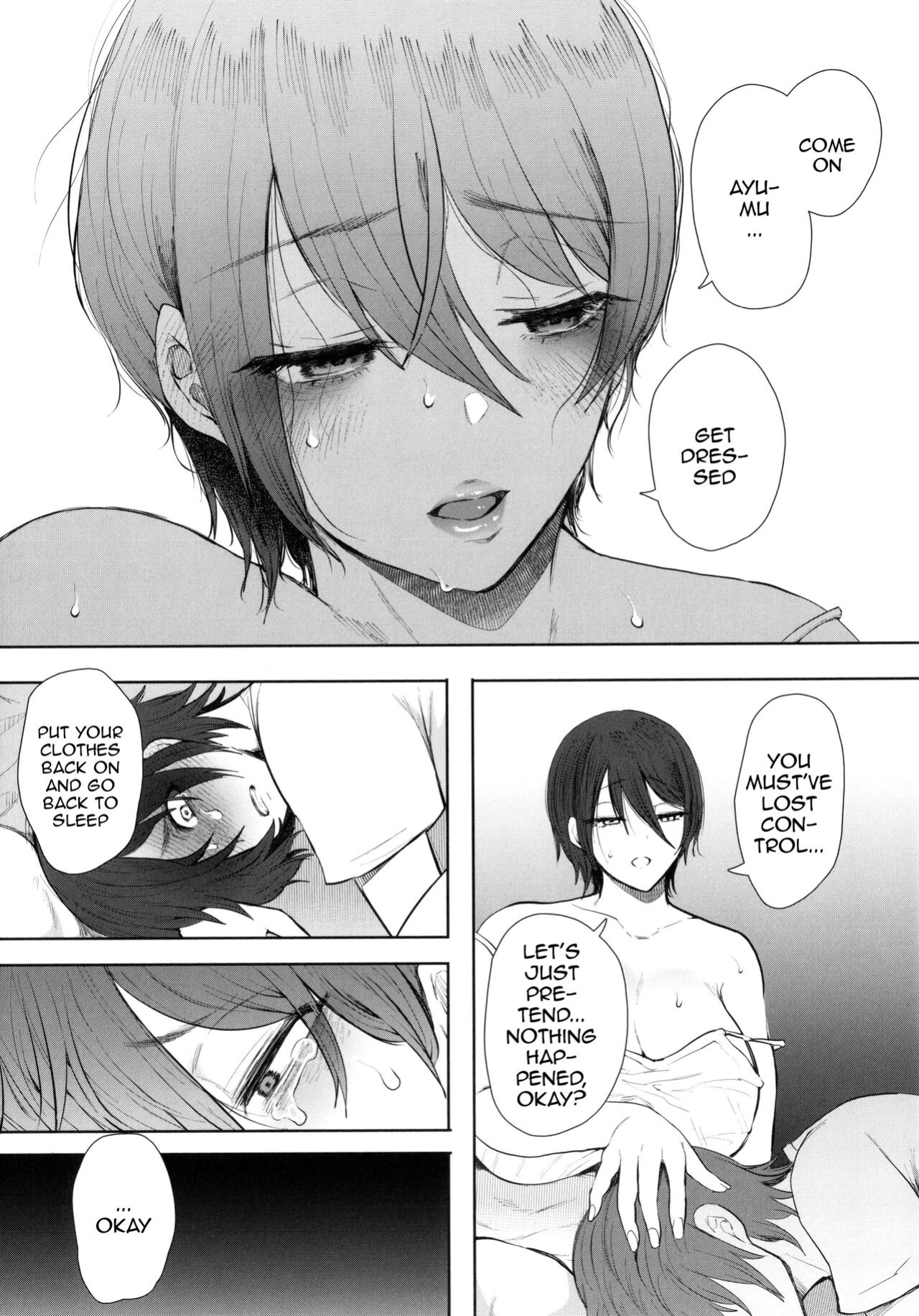 [Shomu] Mukashi no Uwaki Aite no ko ga Jitsu wa Watashi no Musuko no Doukyuusei de... [Doujins.com]