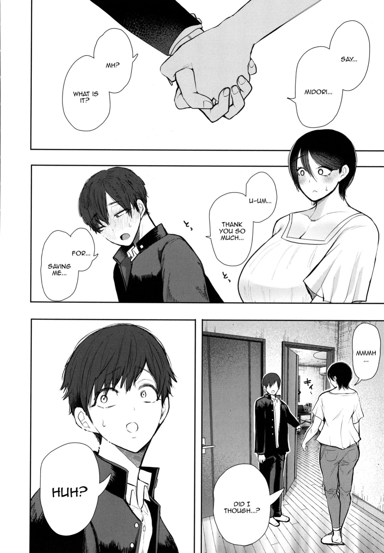 [Shomu] Mukashi no Uwaki Aite no ko ga Jitsu wa Watashi no Musuko no Doukyuusei de... [Doujins.com]