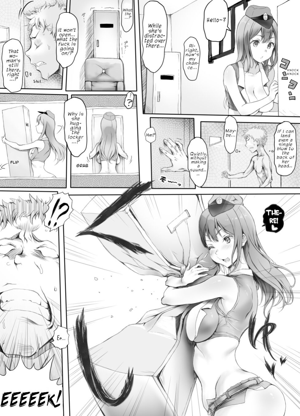 [Mitsunoho (Ariku)] Appaku Sakusei Torawareru Karada | The Cum Squeezed Prisoners