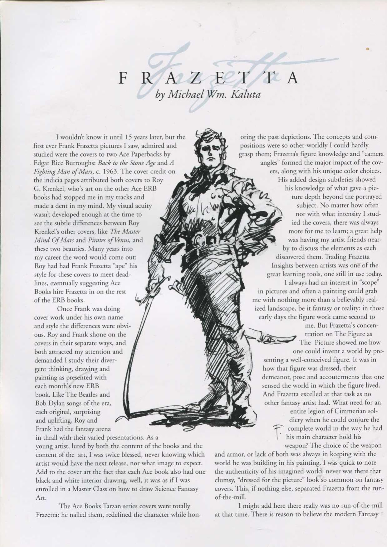 Testament: A Celebration of the Life and Art of Frank Frazetta