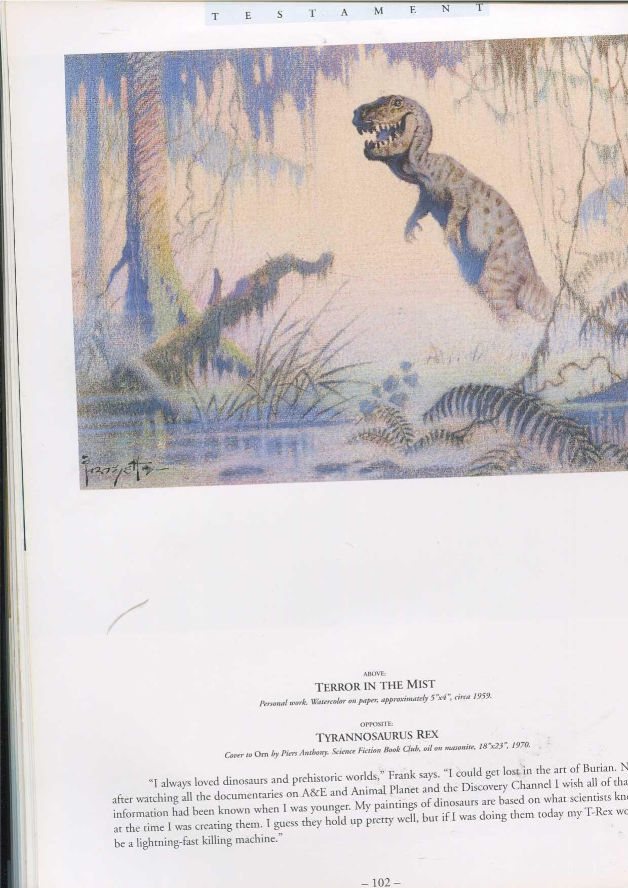Testament: A Celebration of the Life and Art of Frank Frazetta