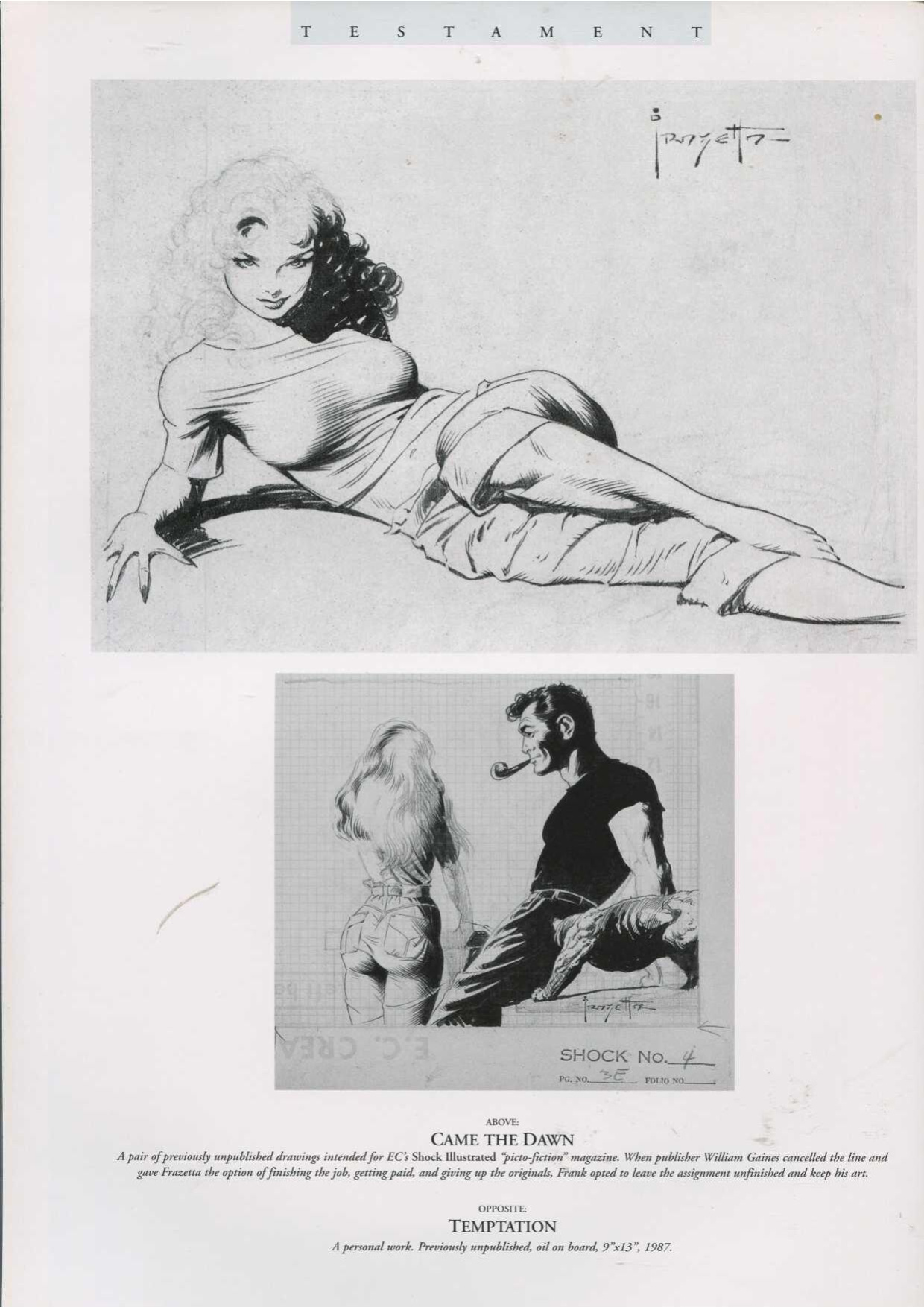 Testament: A Celebration of the Life and Art of Frank Frazetta