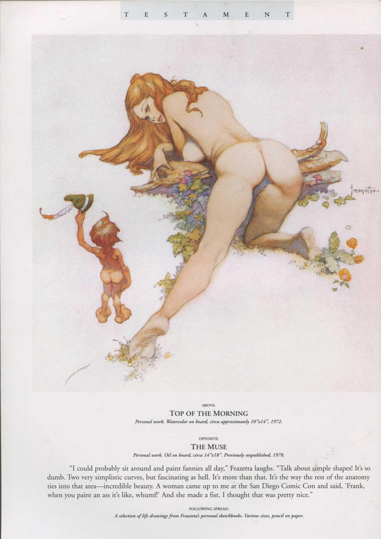 Testament: A Celebration of the Life and Art of Frank Frazetta