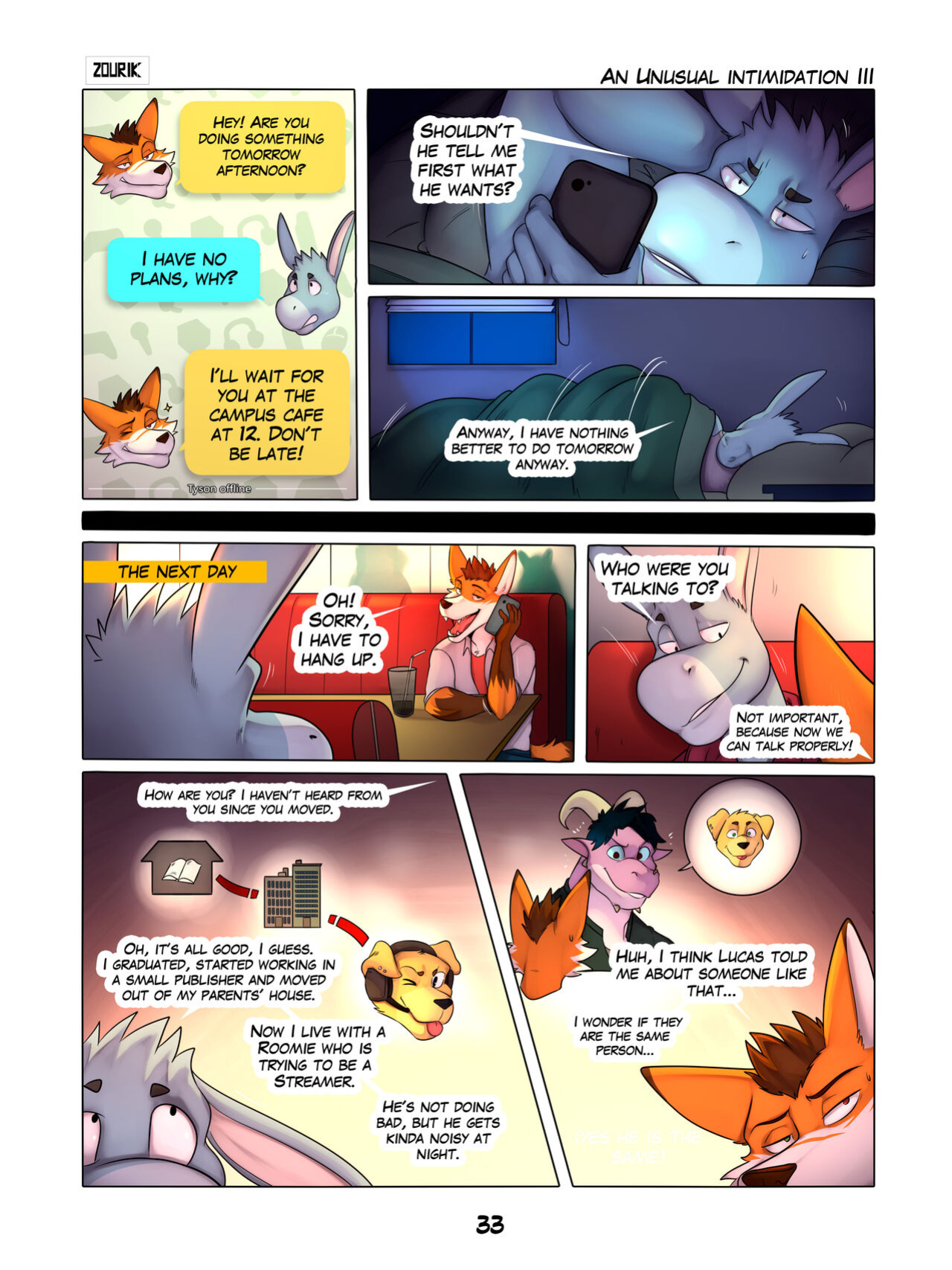 [Zourik] An Unusual Intimidation III