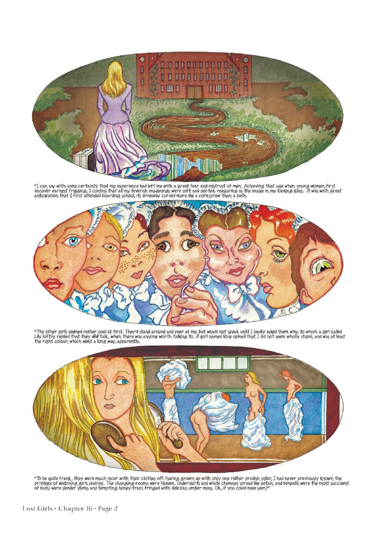 [Alan Moore, Melinda Gebbie] Lost Girls 1, 2 and 3