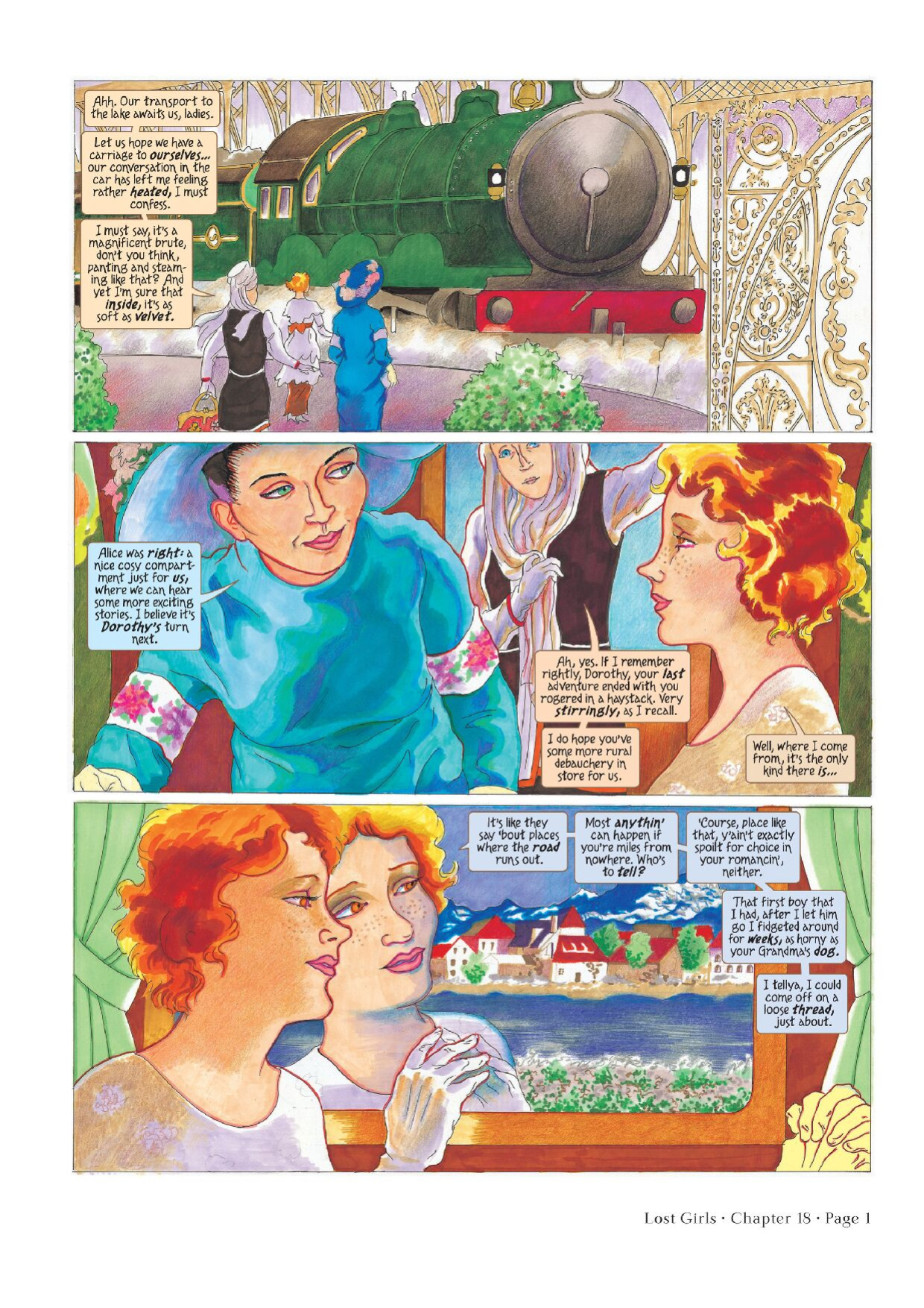 [Alan Moore, Melinda Gebbie] Lost Girls 1, 2 and 3