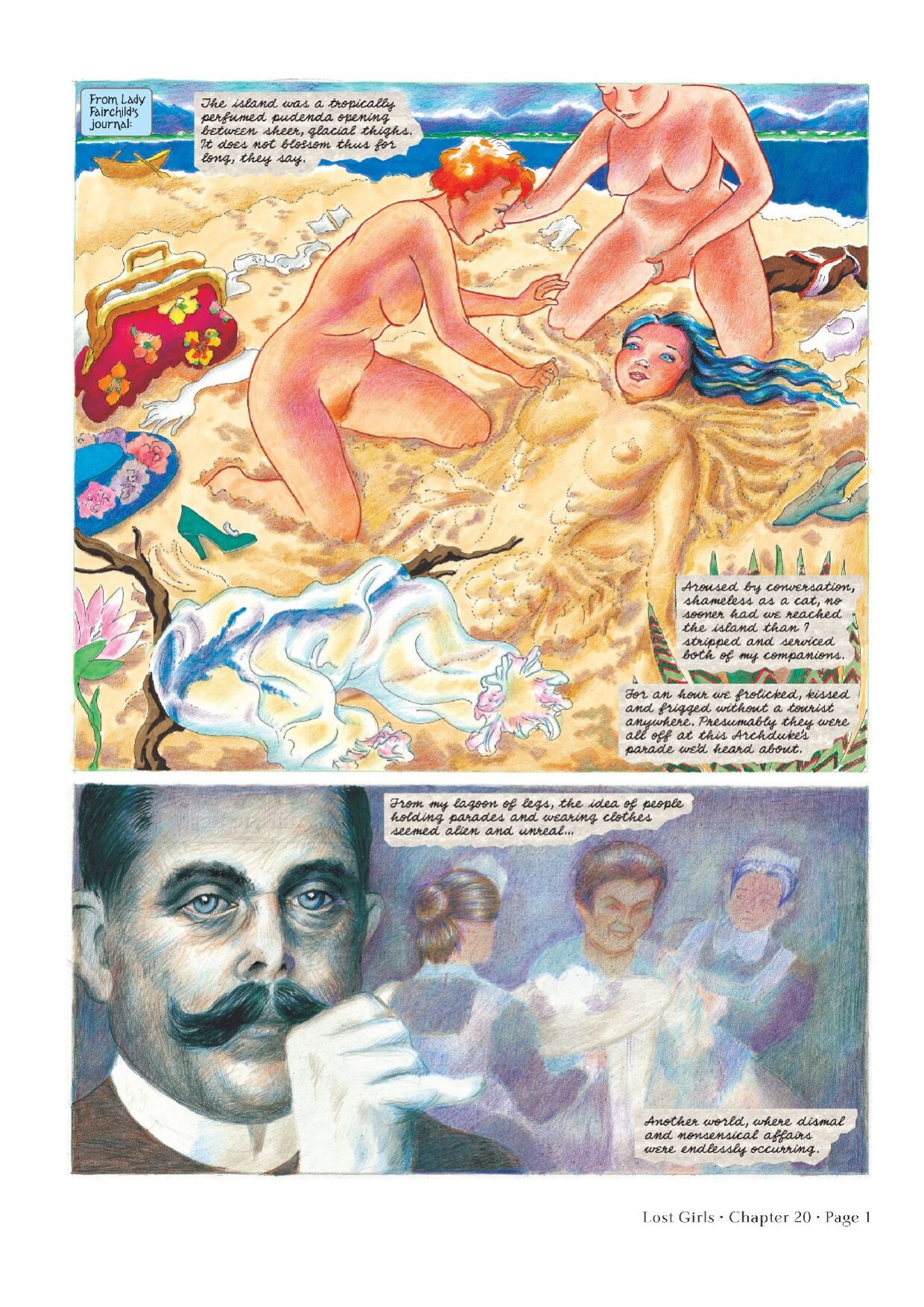 [Alan Moore, Melinda Gebbie] Lost Girls 1, 2 and 3