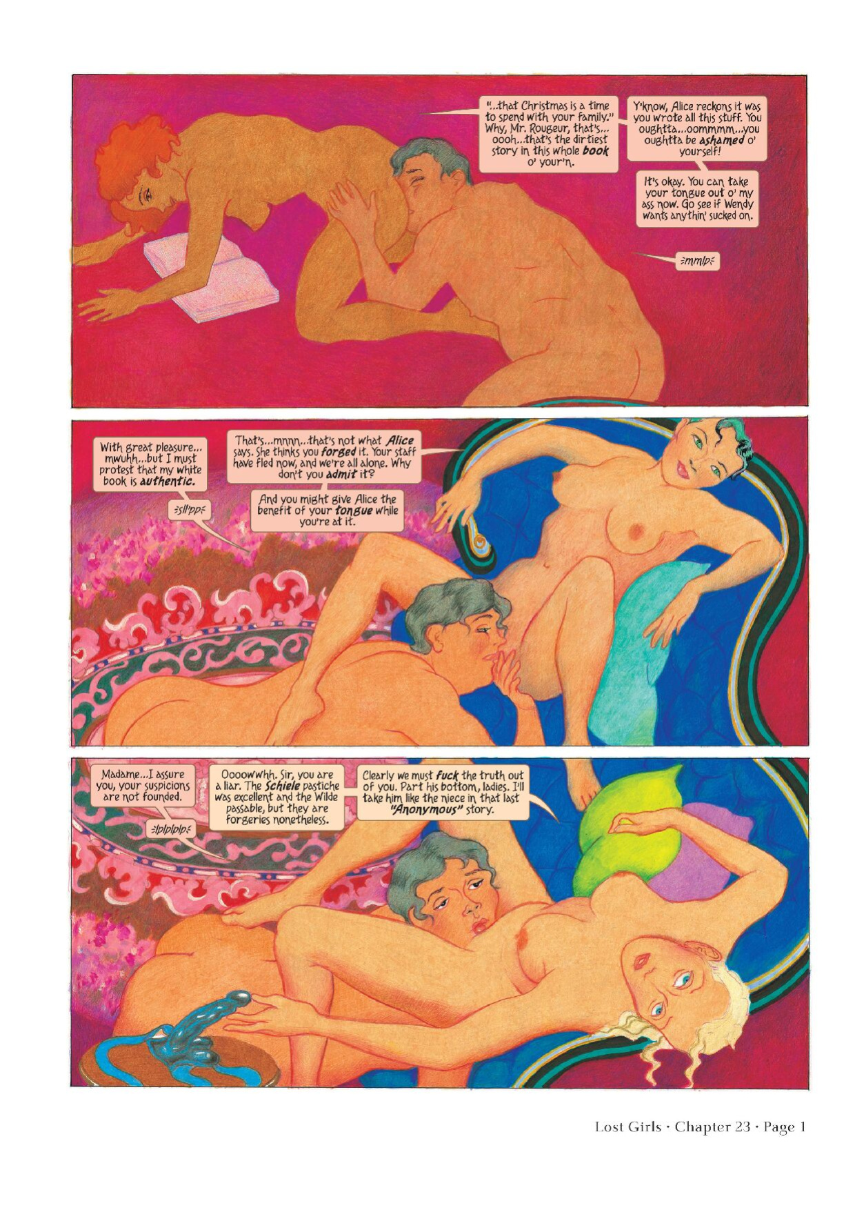[Alan Moore, Melinda Gebbie] Lost Girls 1, 2 and 3