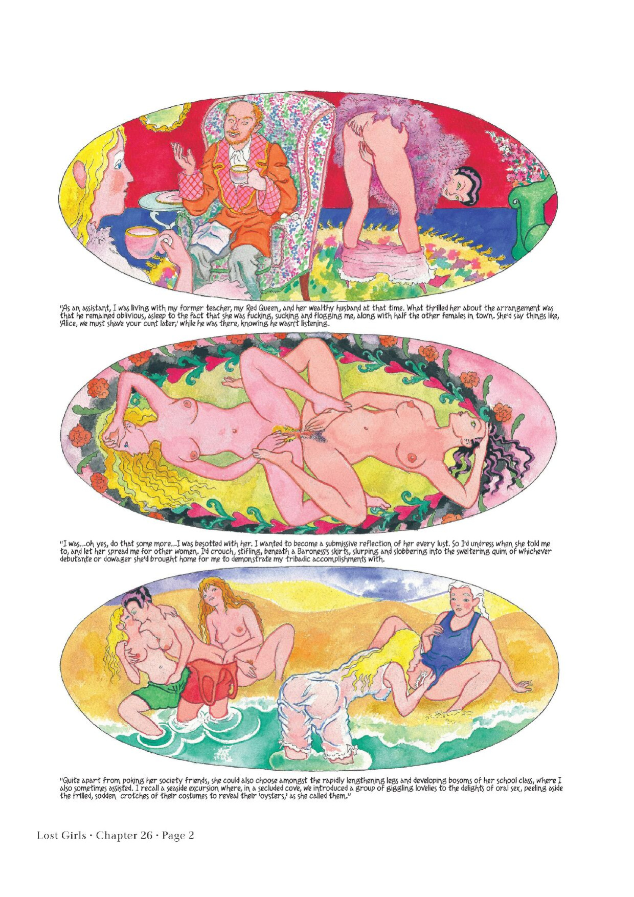 [Alan Moore, Melinda Gebbie] Lost Girls 1, 2 and 3