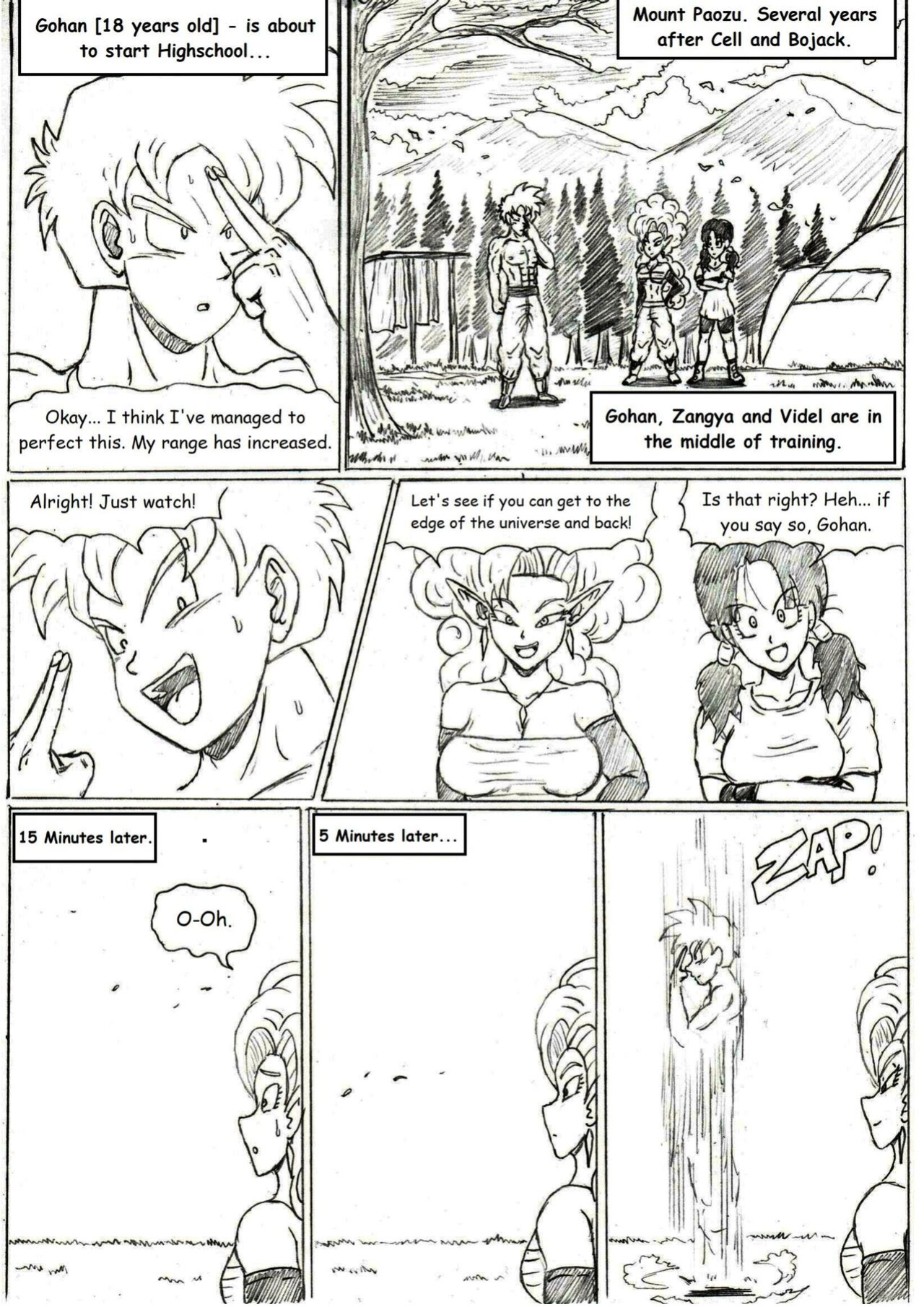 [TheWriteFiction] Divine Punishment (Dragon Ball Super)