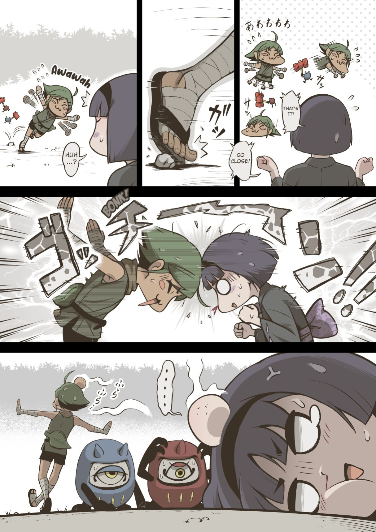 [Haiironpada] Onitsukai Shoujo - Suiminhen (partially translated) [Kuraudo]
