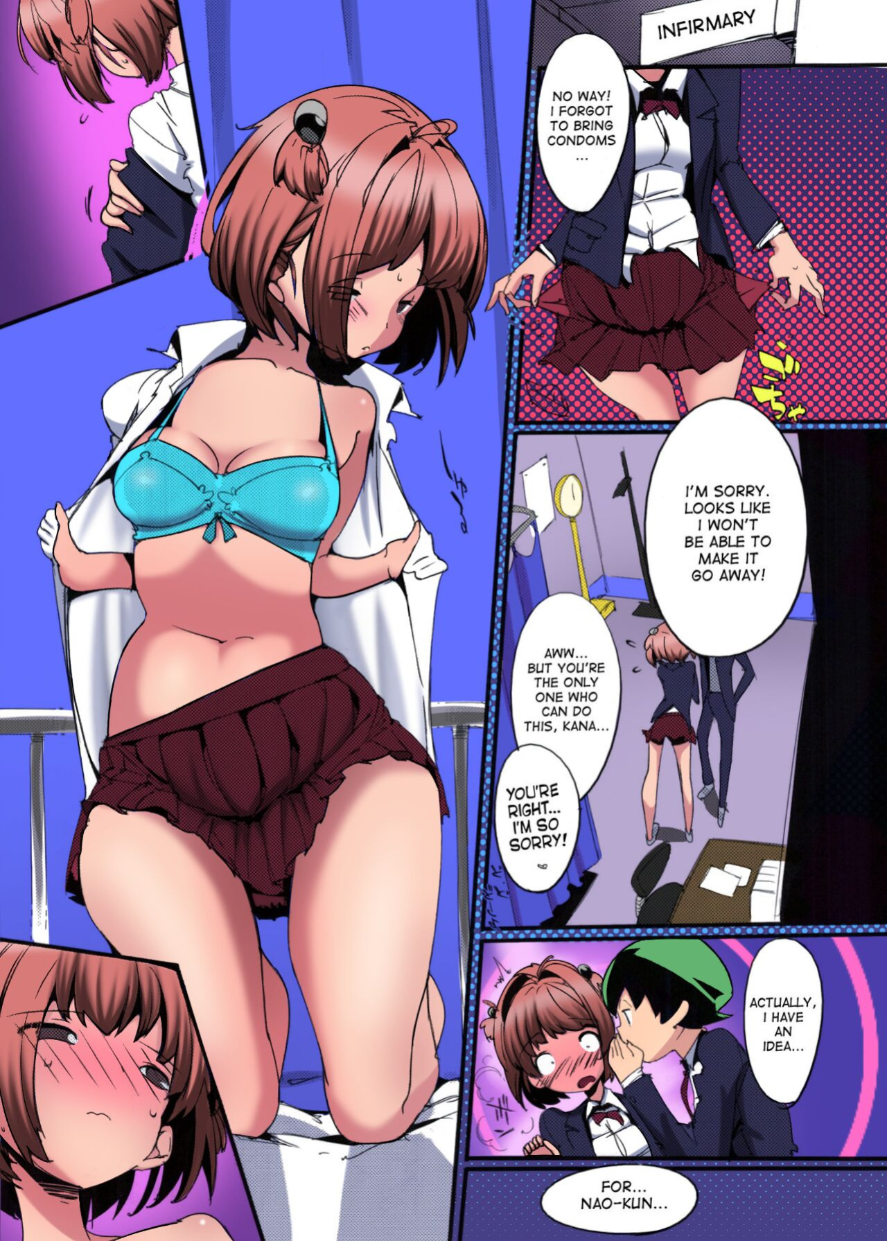 (C91) [Potato Salad (Kurisu)] Popuni Kei Joshi Panic! 4 [Colorized]