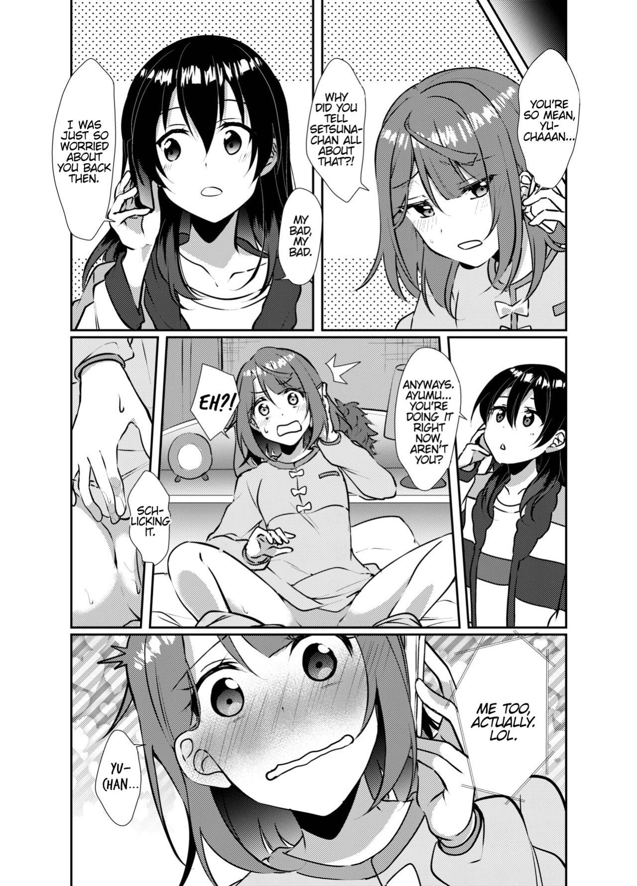 [Fukurou no Yuubinya san (Ueto Ruri)] Hyakka Yuran | Beautiful Women Gathering Around Yuu (Love Live! Nijigasaki High School Idol Club) [MMAG Translations]