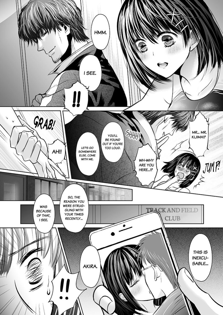 [Amazato] Kareshi no Menomaede… Haitteru!? ~Zetsurin Coach no Namahame Zecchou Shidou~ 1 | Fucked in Front of My Boyfriend! Bareback Orgasm Drills With My Coach 1