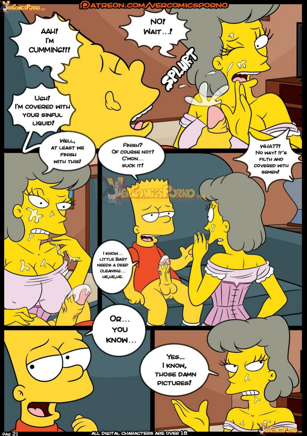 [Croc] The Simpsons - Old Habits 1 - 9 (Complete)